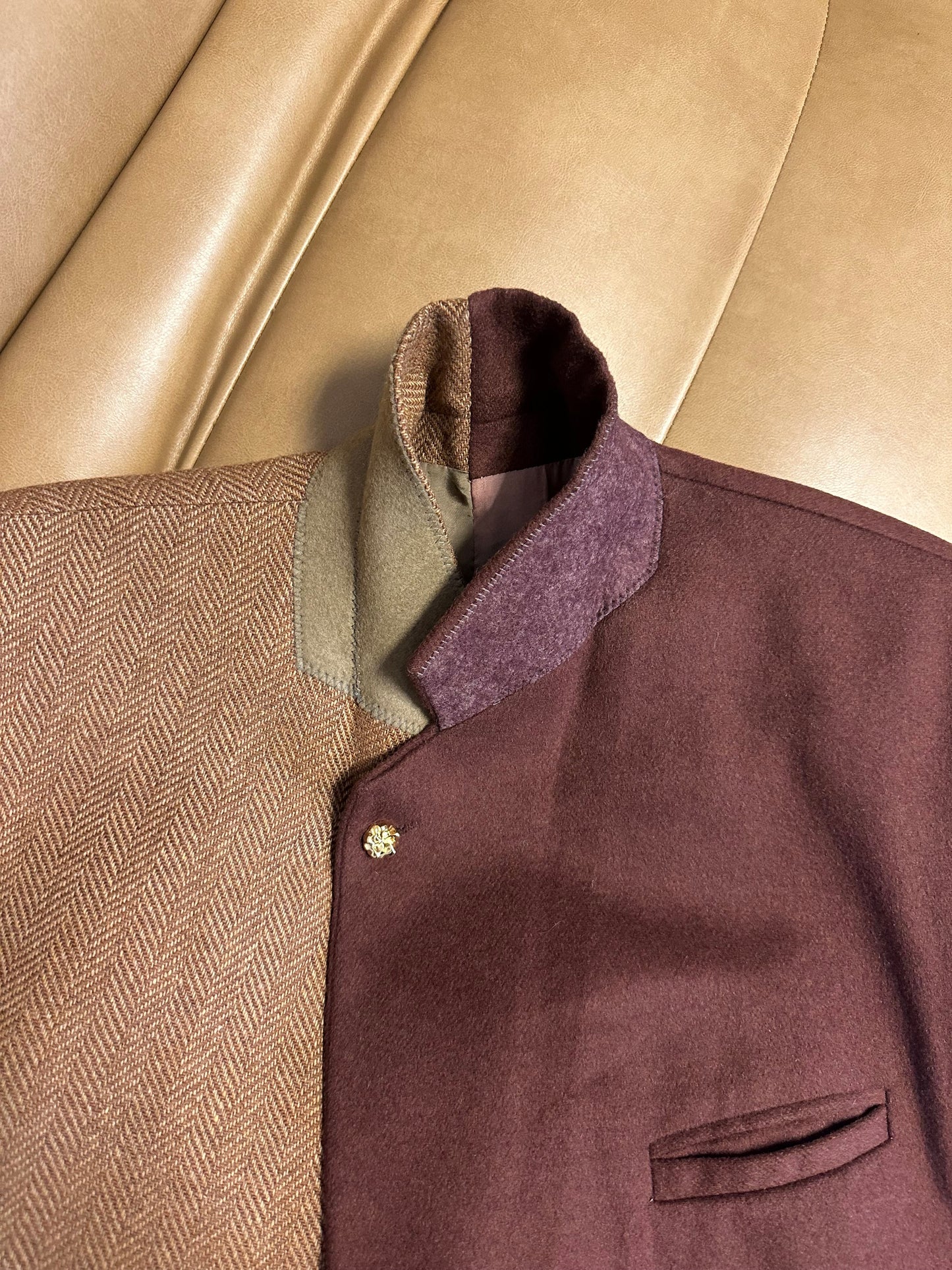 CONTRAST BLAZER 049 vidalyestudio