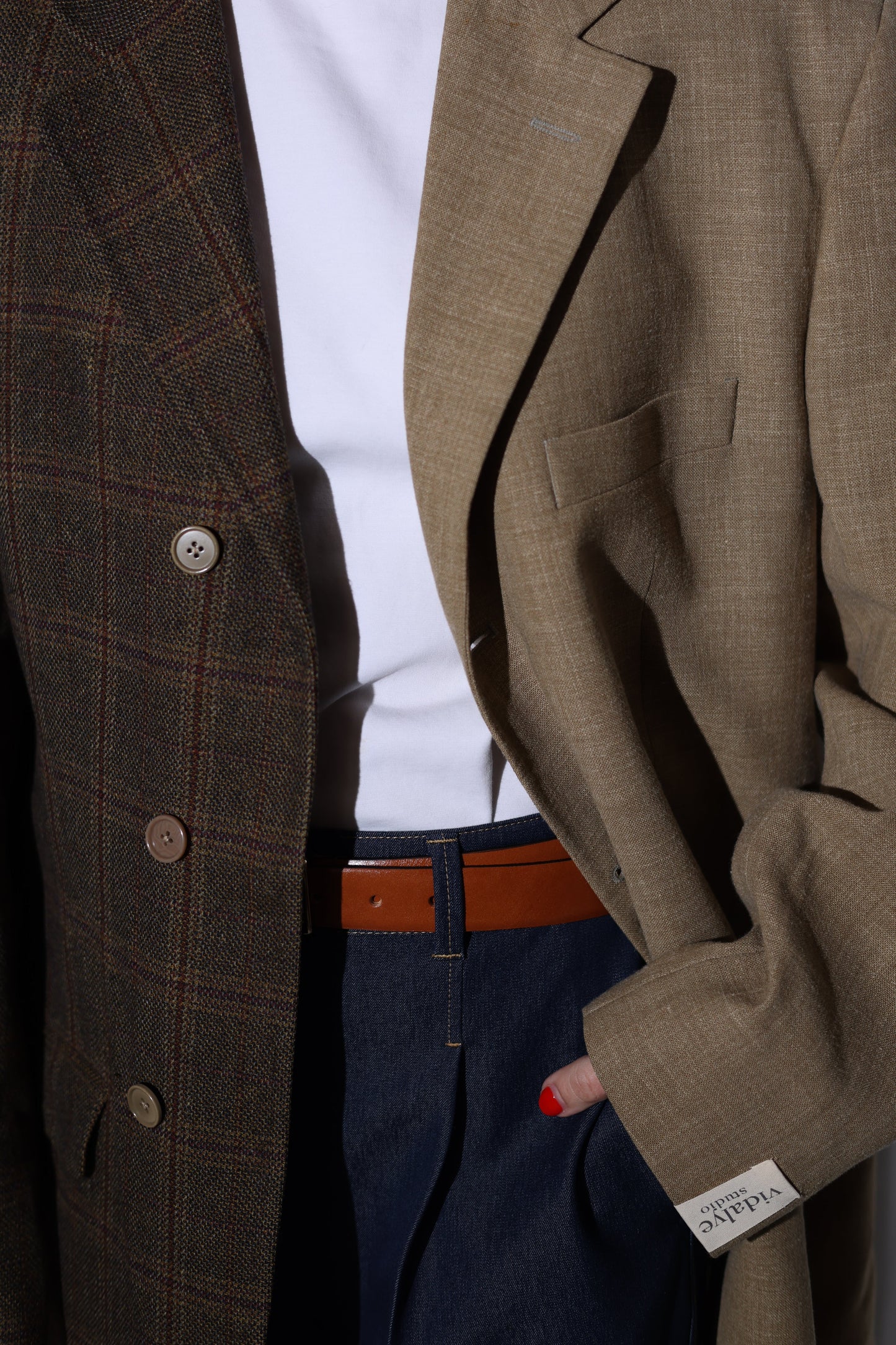 CONTRAST BLAZER 008 vidalyestudio
