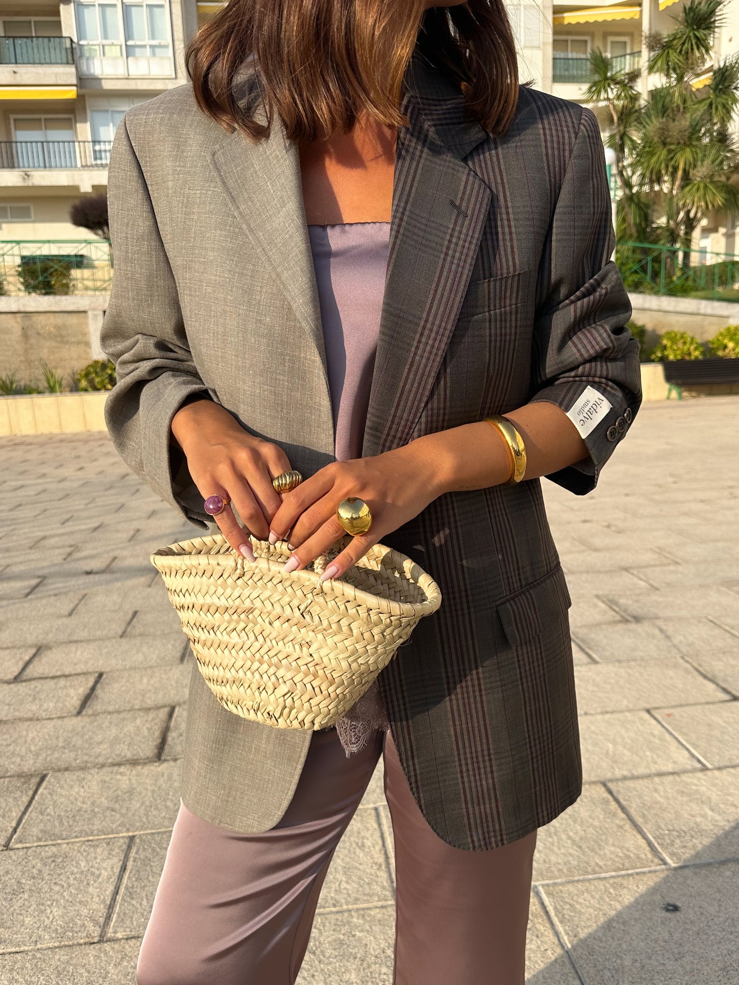 CONTRAST BLAZER 039 vidalyestudio