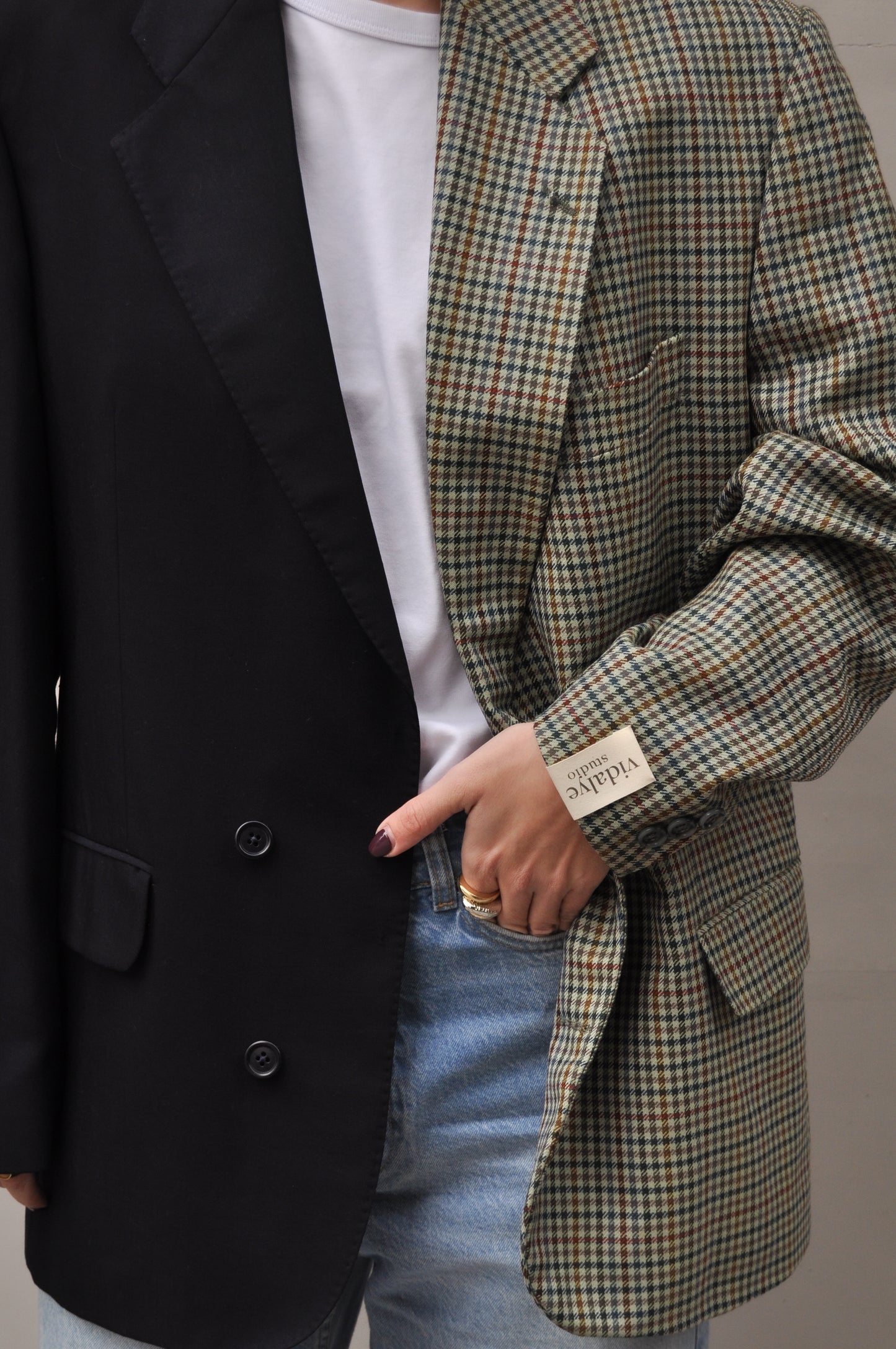 CONTRAST BLAZER 151 vidalyestudio