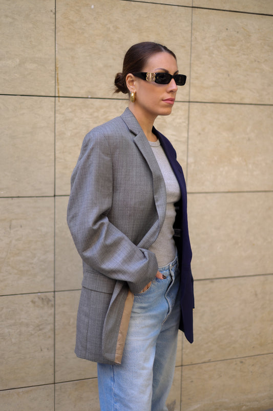 CONTRAST BLAZER 044 vidalyestudio