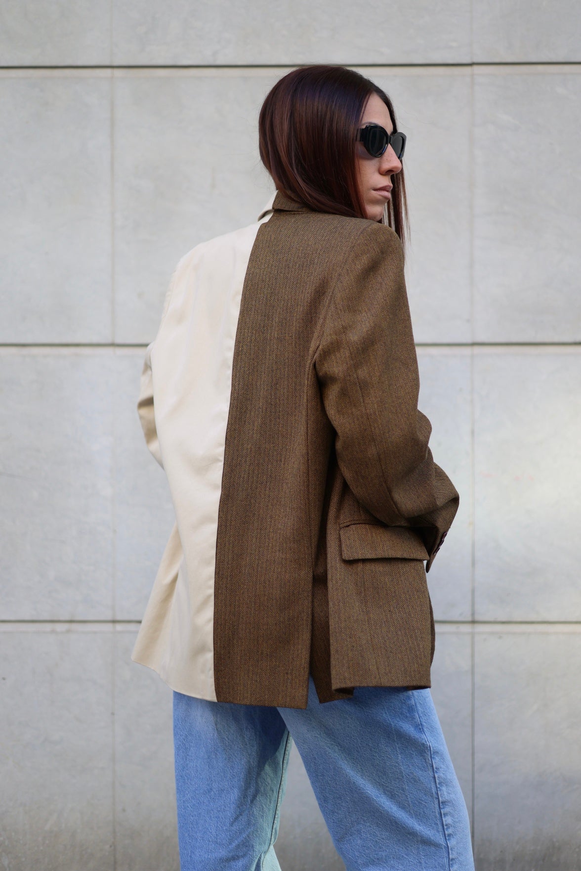 CONTRAST BLAZER 55