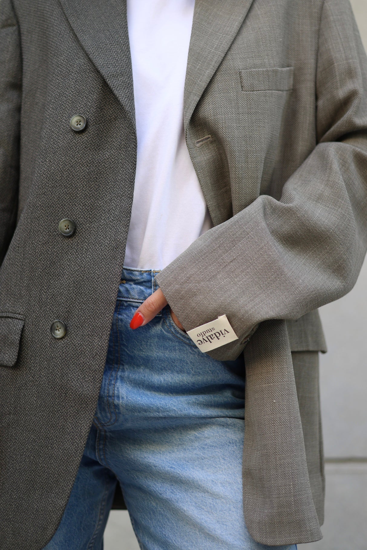 CONTRAST BLAZER 40