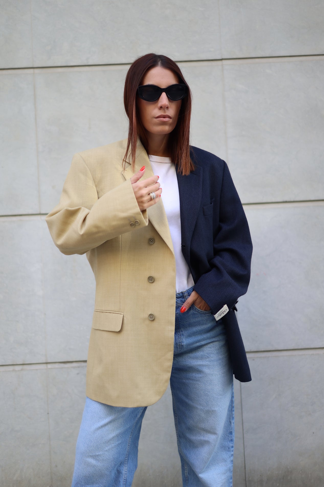 CONTRAST BLAZER 43