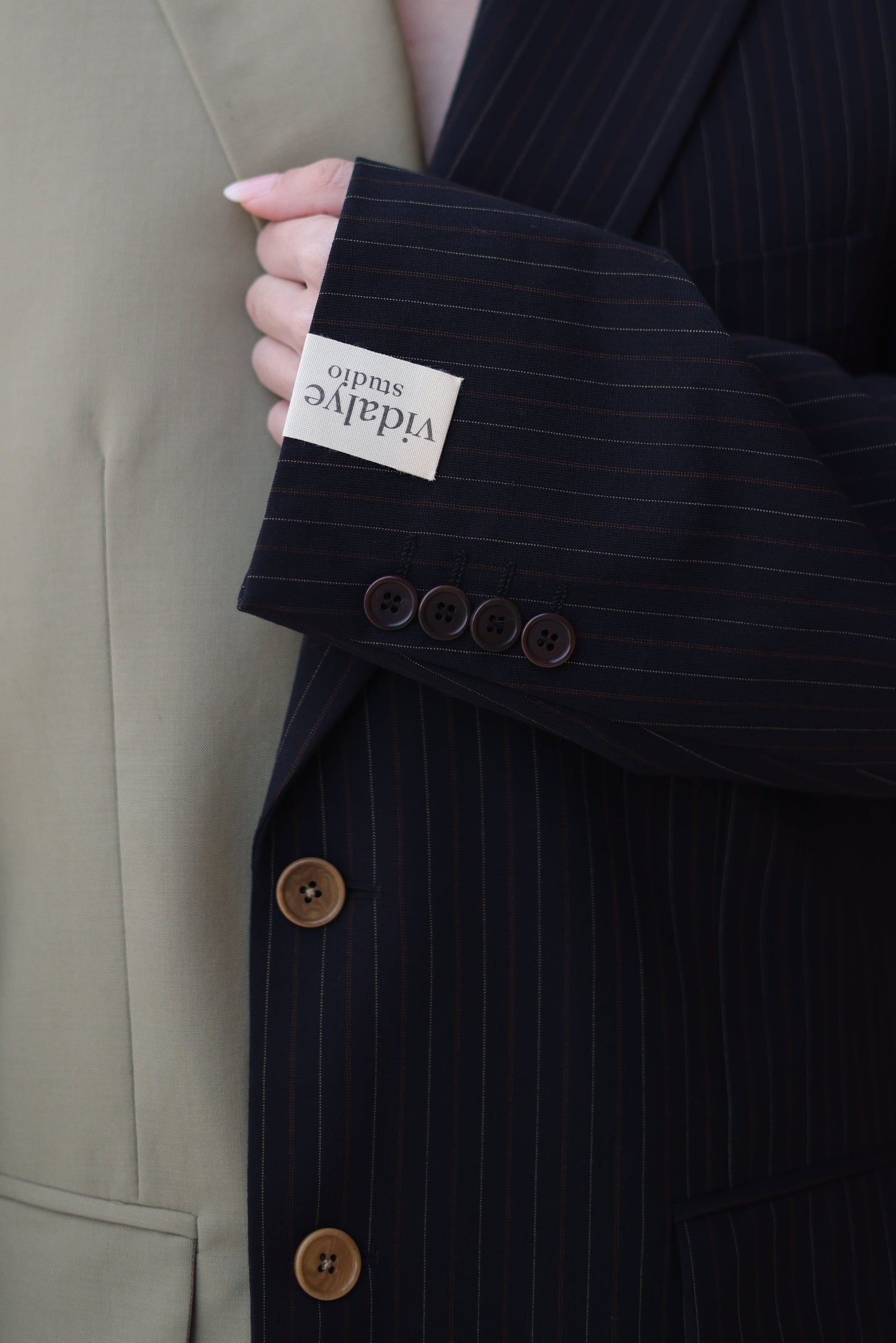 CONTRAST BLAZER 011 vidalyestudio