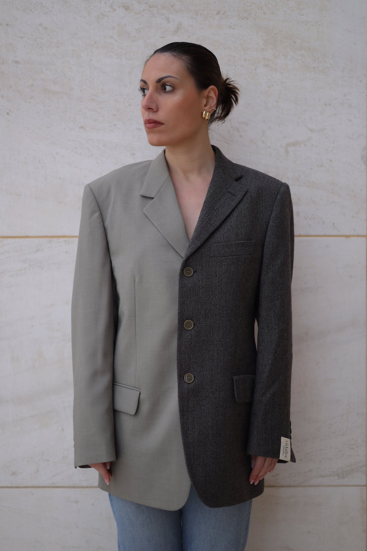 CONTRAST BLAZER 012 vidalyestudio