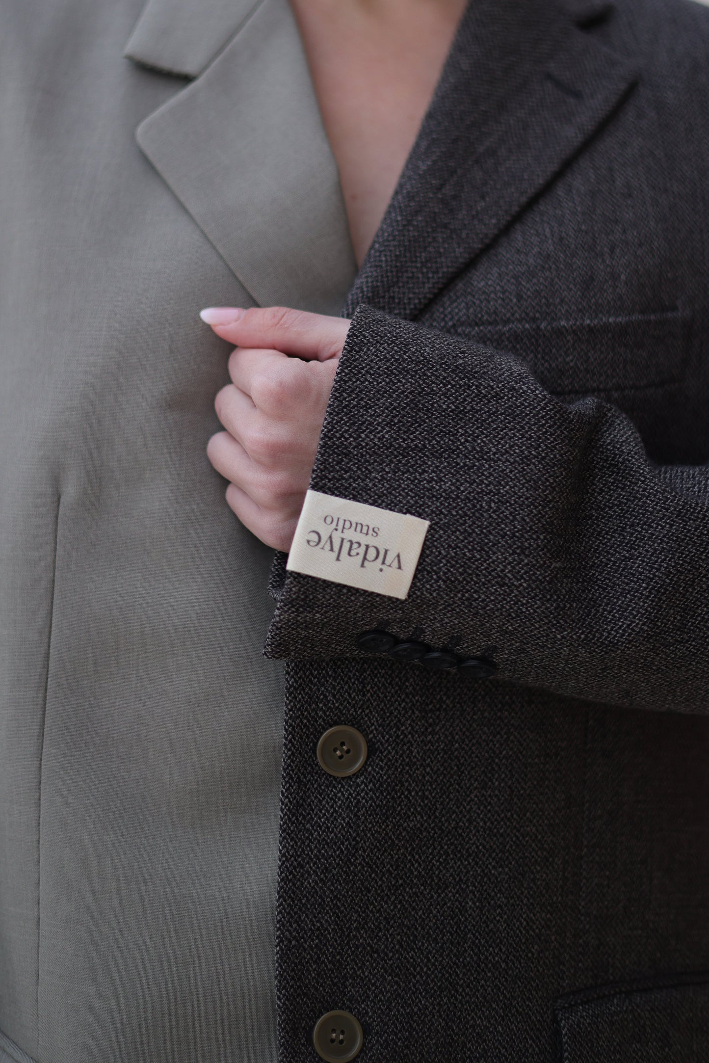 CONTRAST BLAZER 012 vidalyestudio