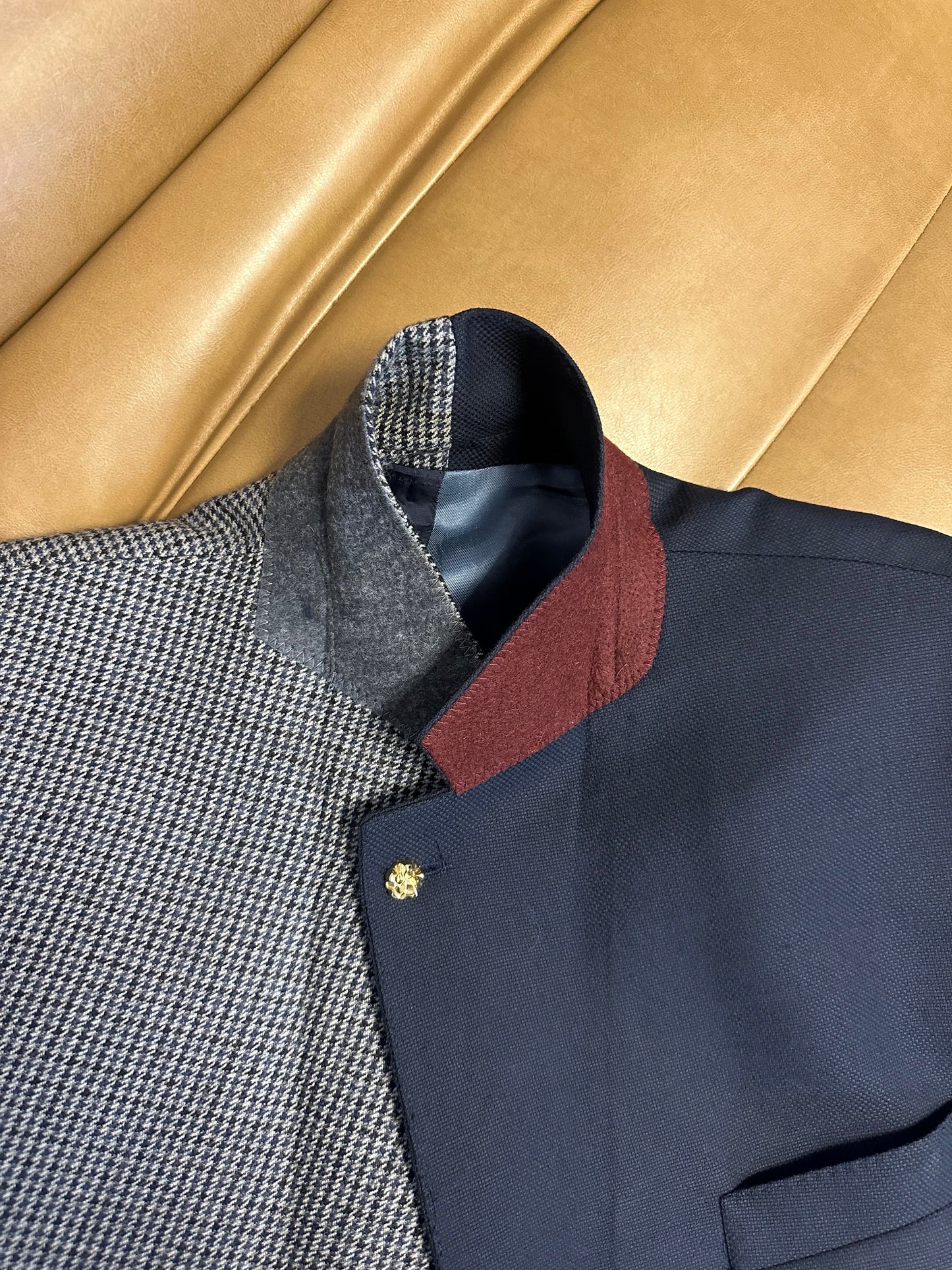 CONTRAST BLAZER 051 vidalyestudio