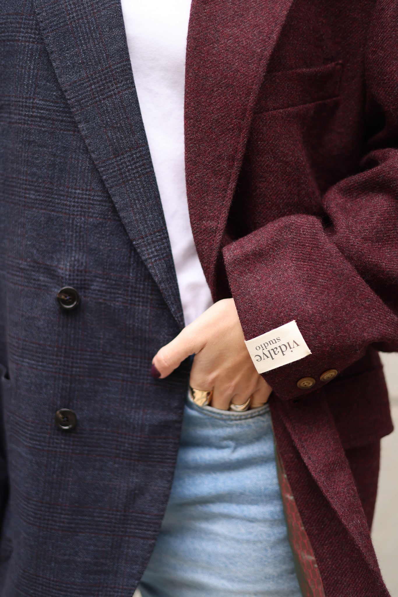 CONTRAST BLAZER 106 vidalyestudio