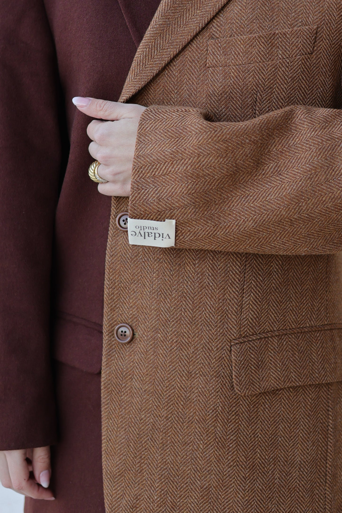 CONTRAST BLAZER 009 vidalyestudio