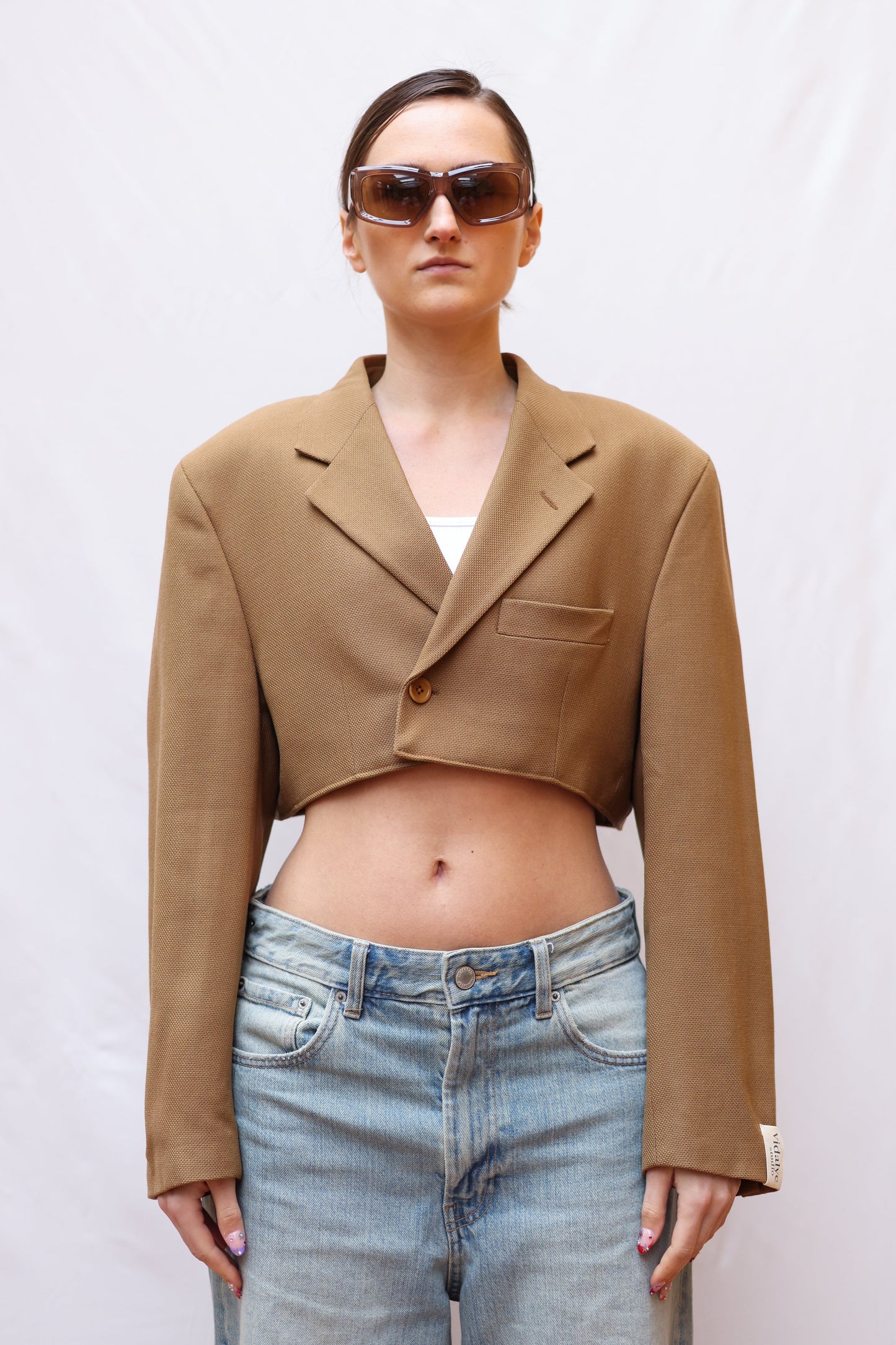 CROP BLAZER 001 vidalyestudio
