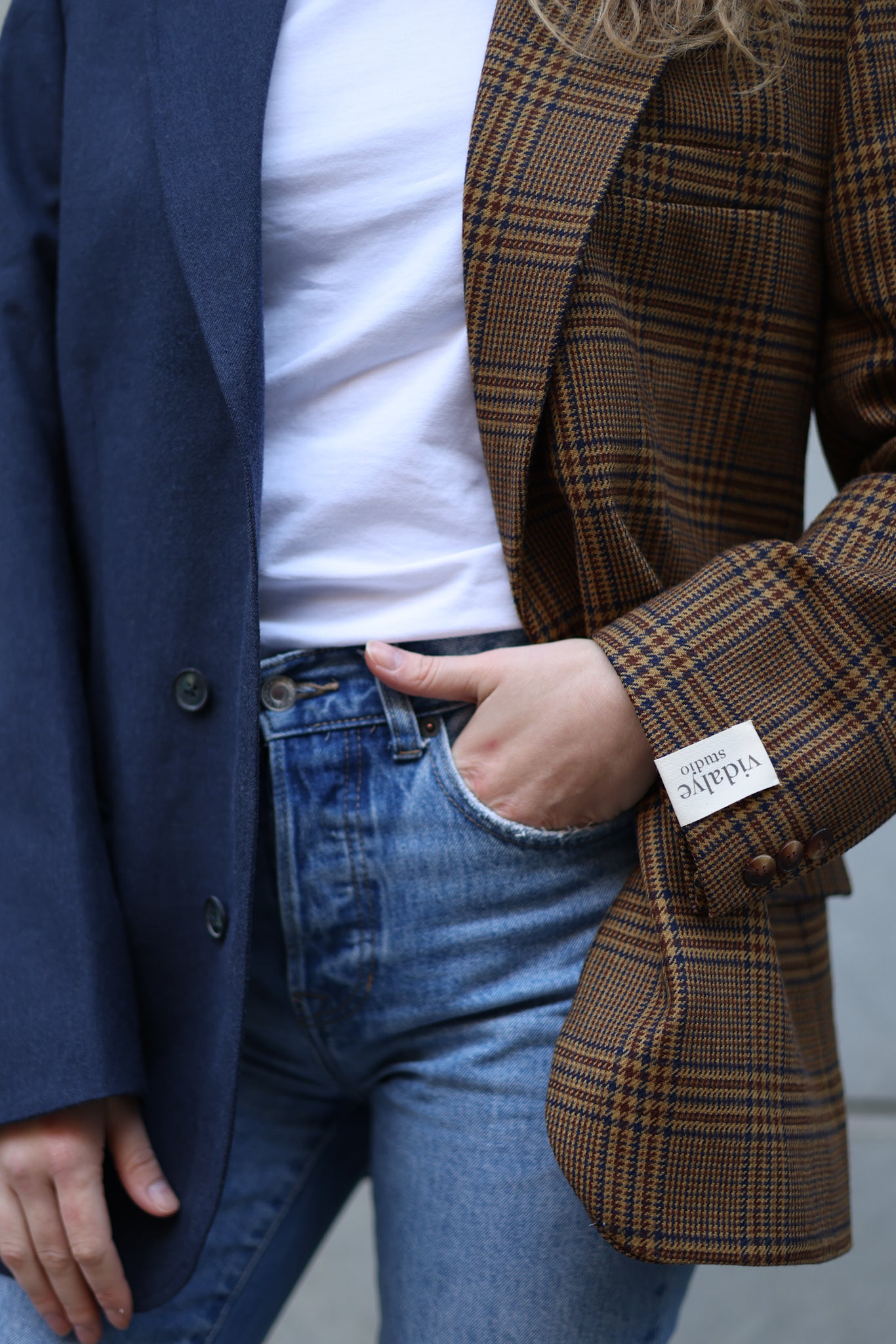CONTRAST BLAZER 121 vidalyestudio