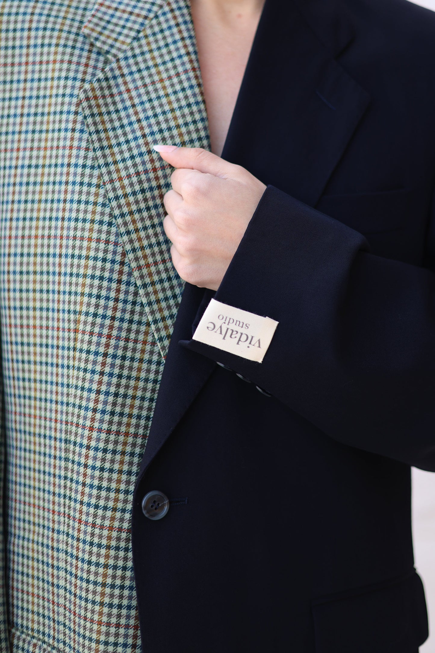 CONTRAST BLAZER 23 vidalyestudio