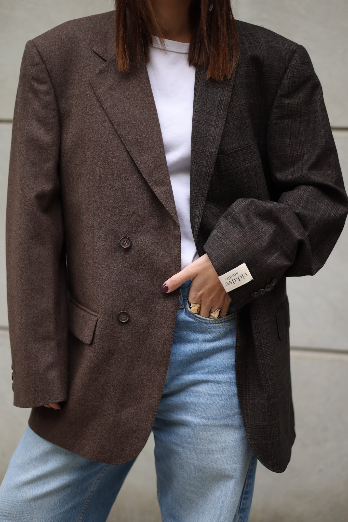 CONTRAST BLAZER 101 vidalyestudio
