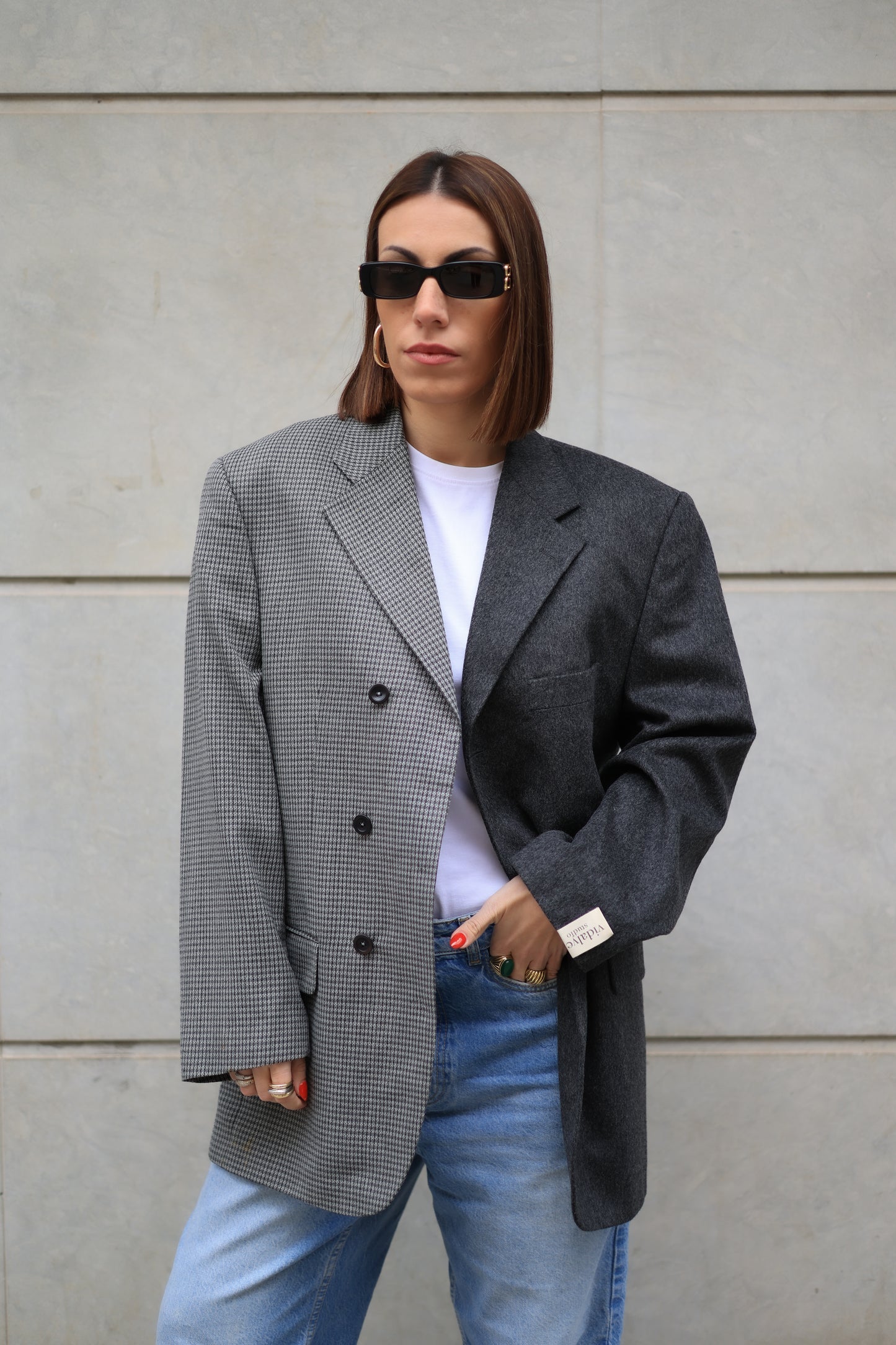 CONTRAST BLAZER 197