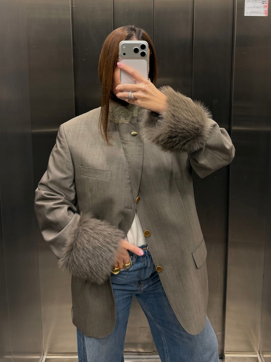 FUR BLAZER 04 vidalyestudio