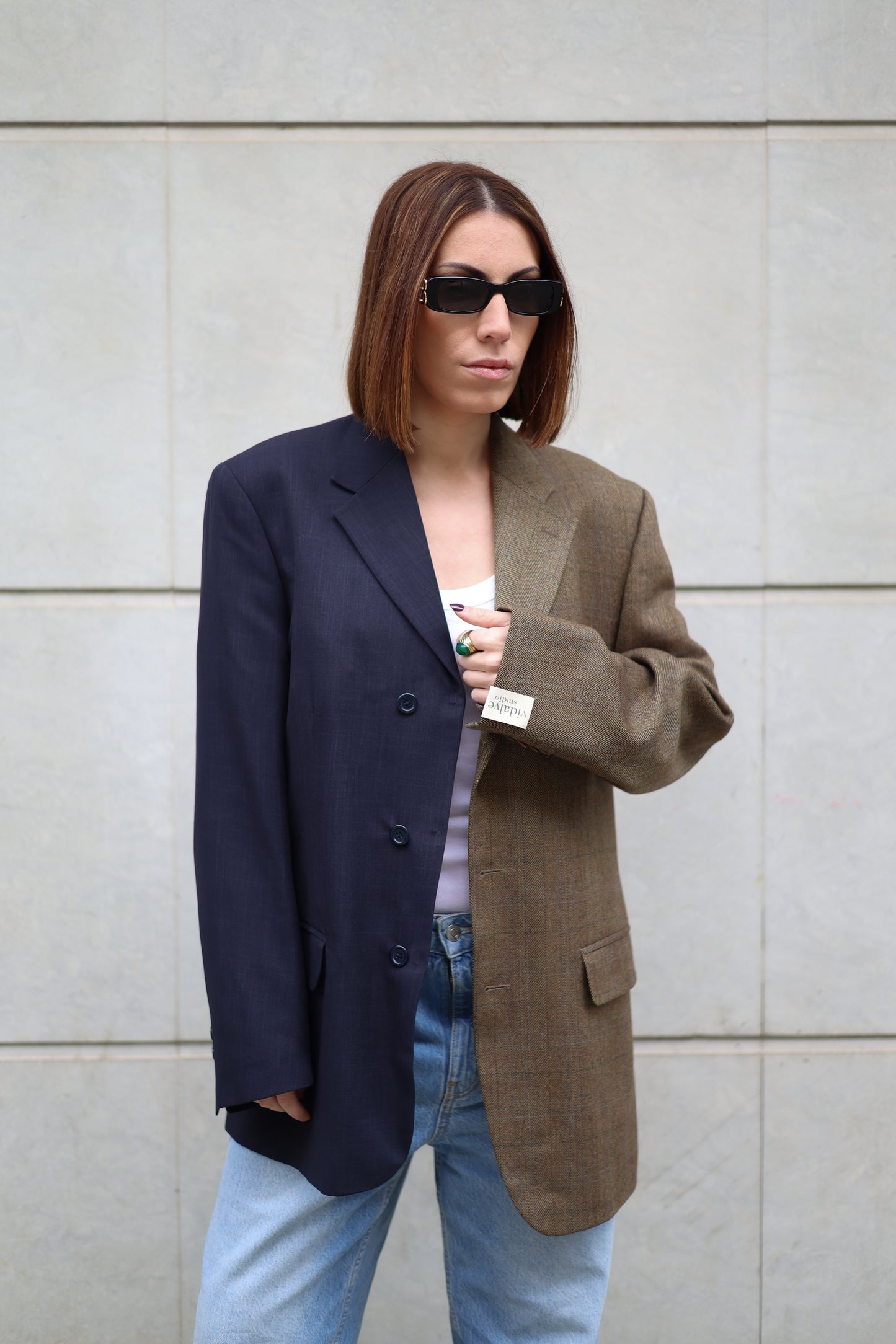 CONTRAST BLAZER 187