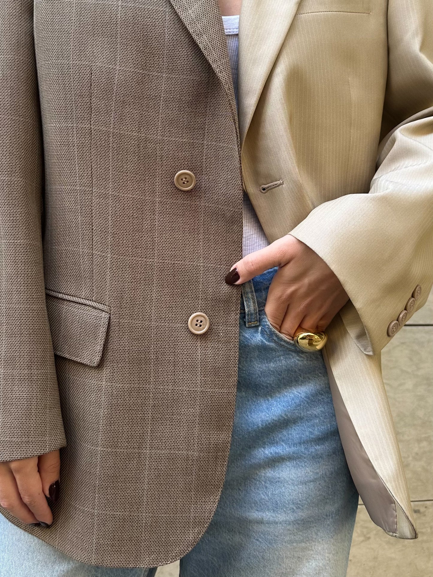 CONTRAST BLAZER 045 vidalyestudio