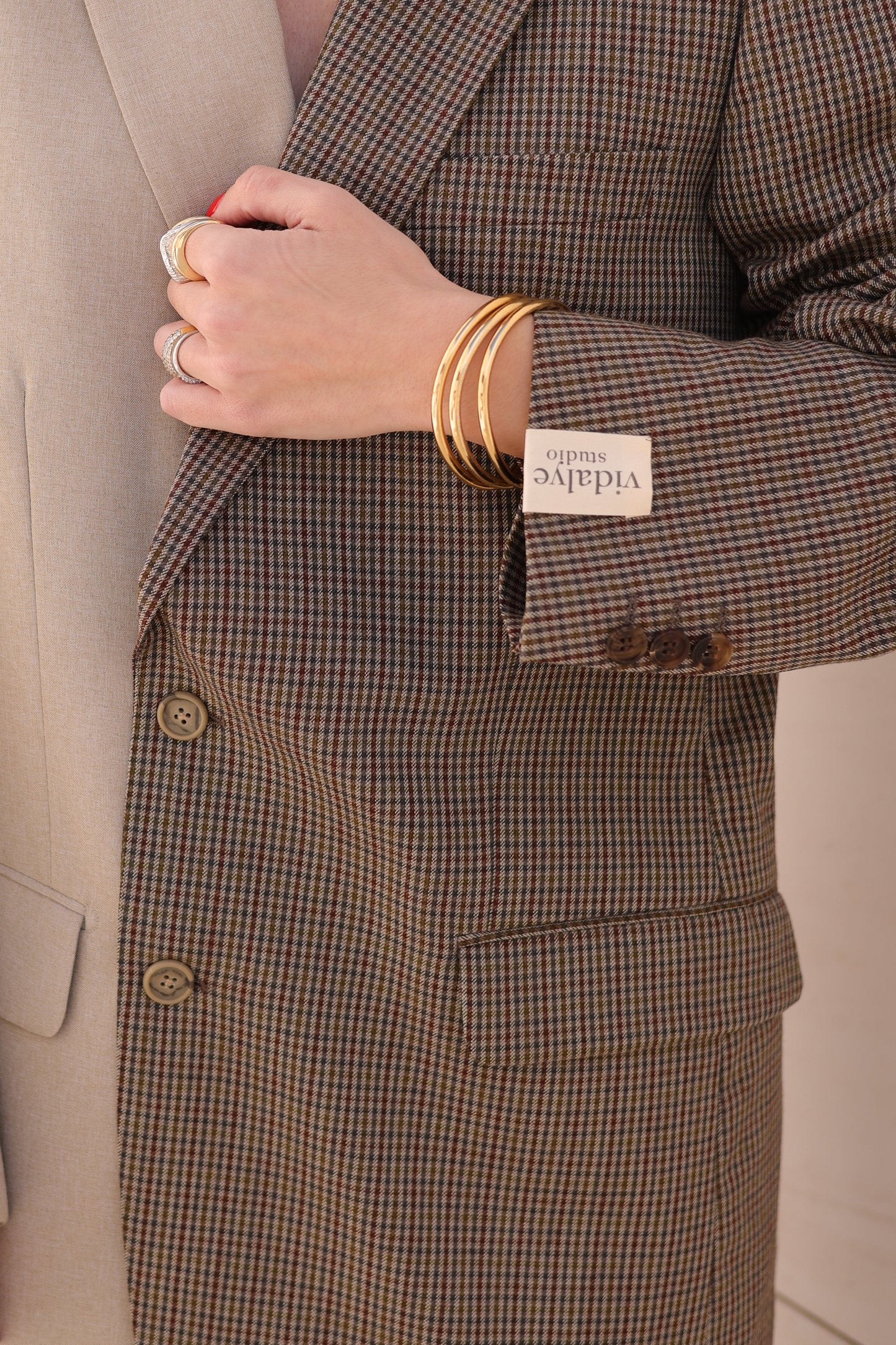 CONTRAST BLAZER 001 vidalyestudio