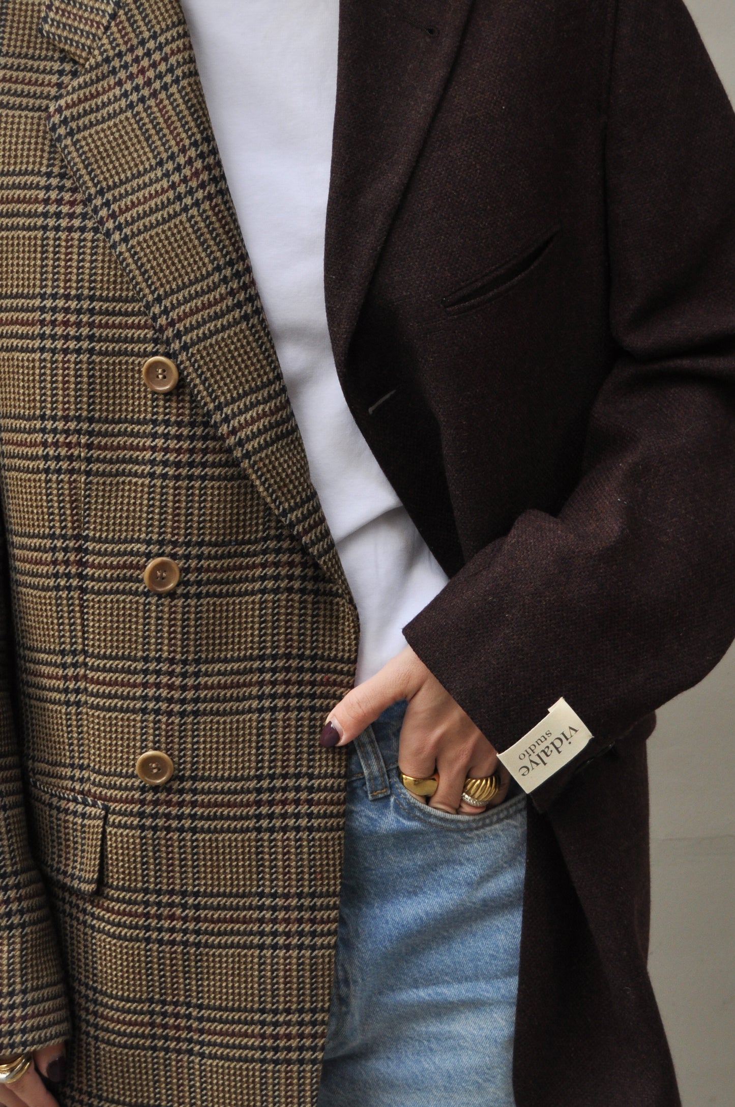 CONTRAST BLAZER 159 vidalyestudio