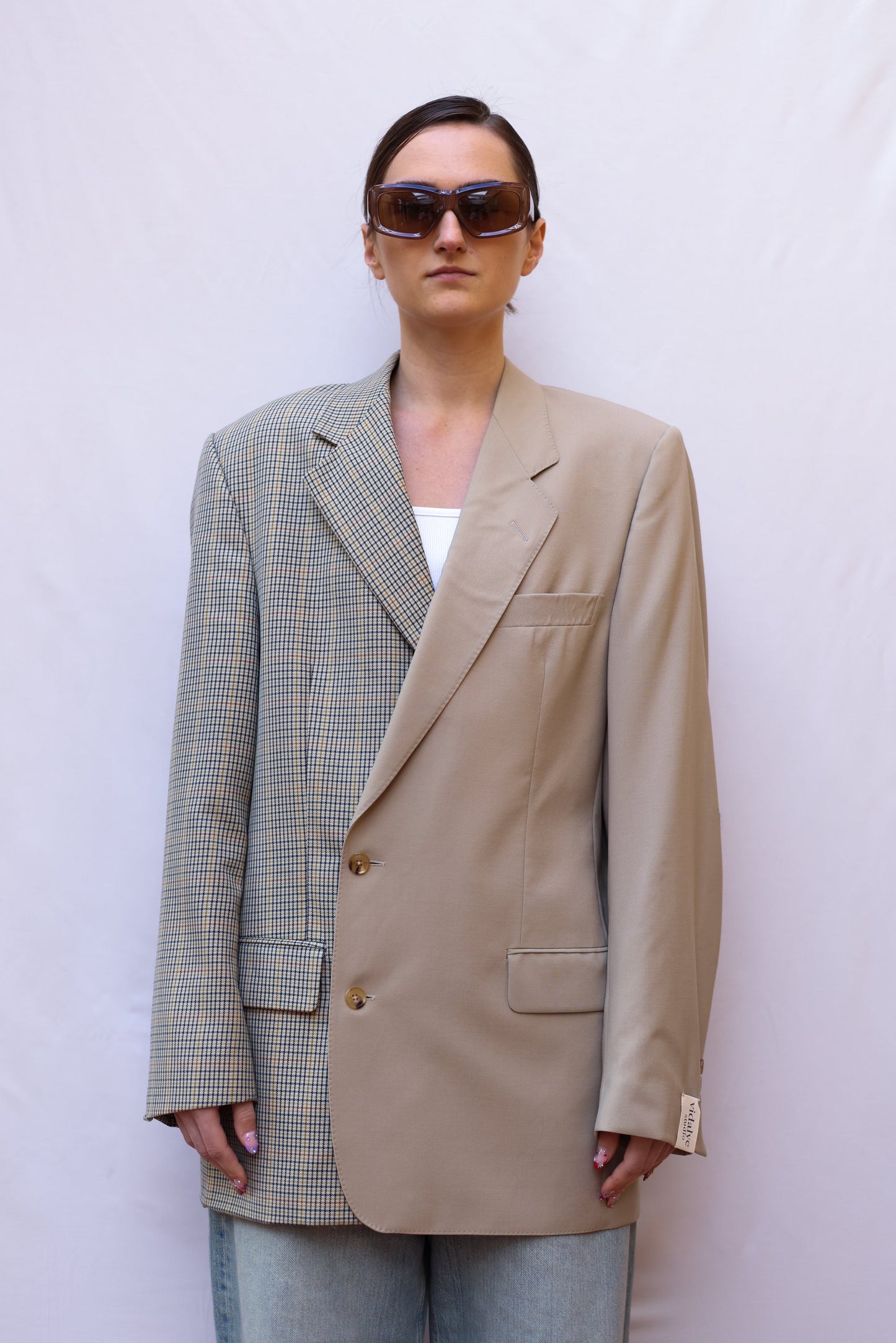 CONTRAST BLAZER 029 vidalyestudio
