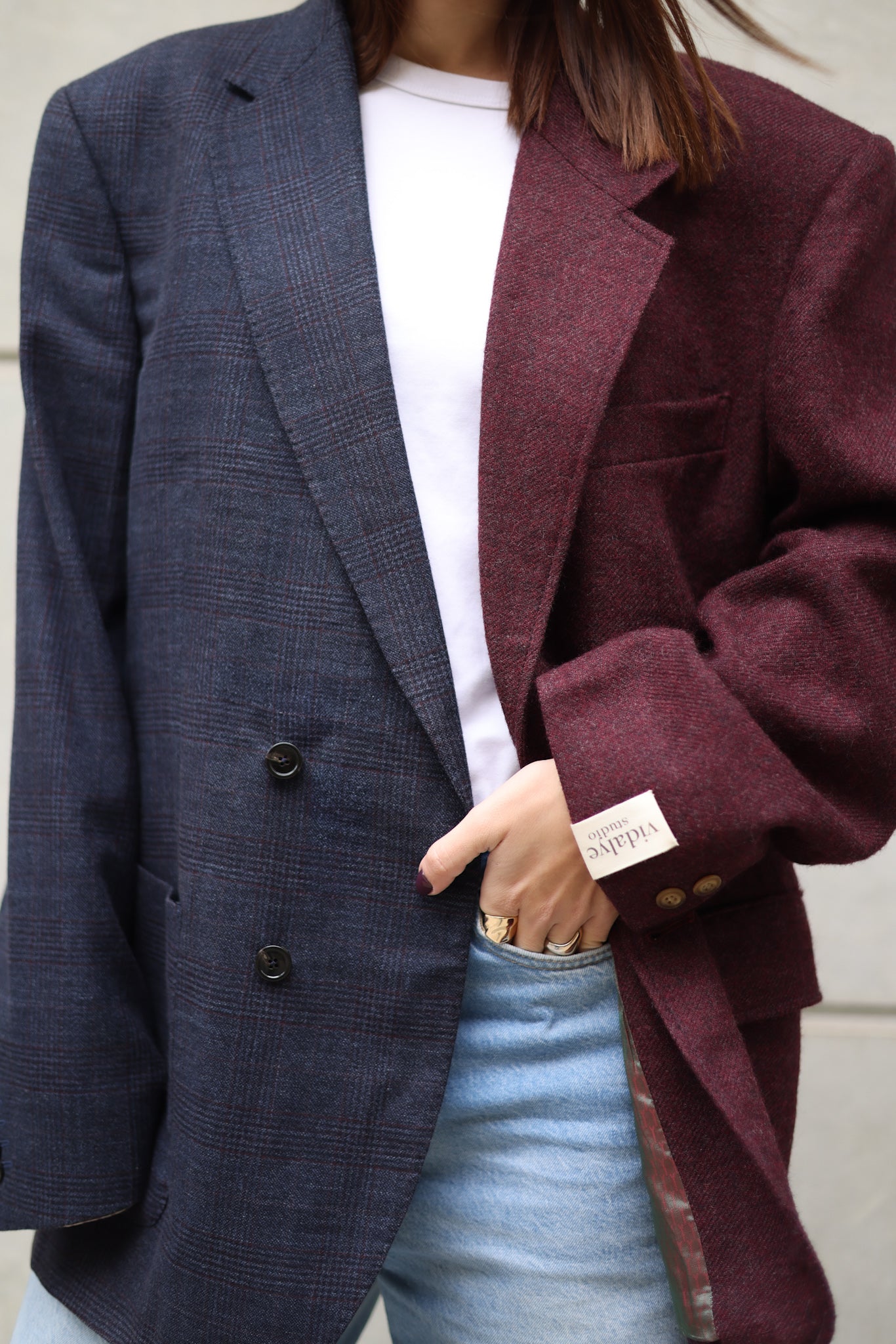 CONTRAST BLAZER 106 vidalyestudio