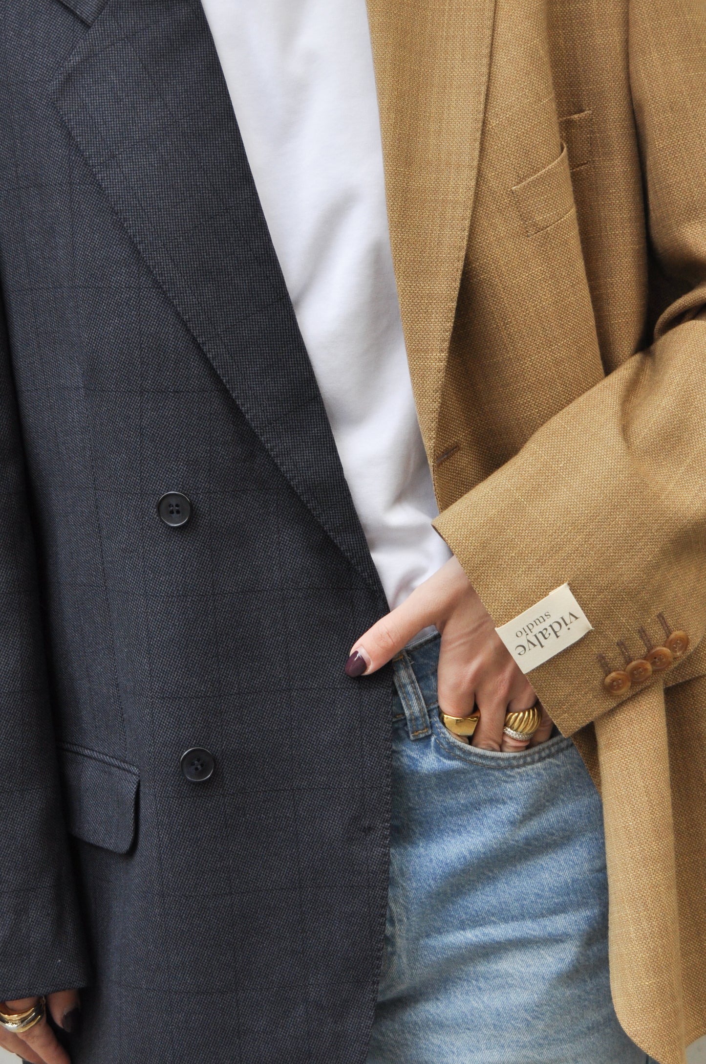 CONTRAST BLAZER 163 vidalyestudio