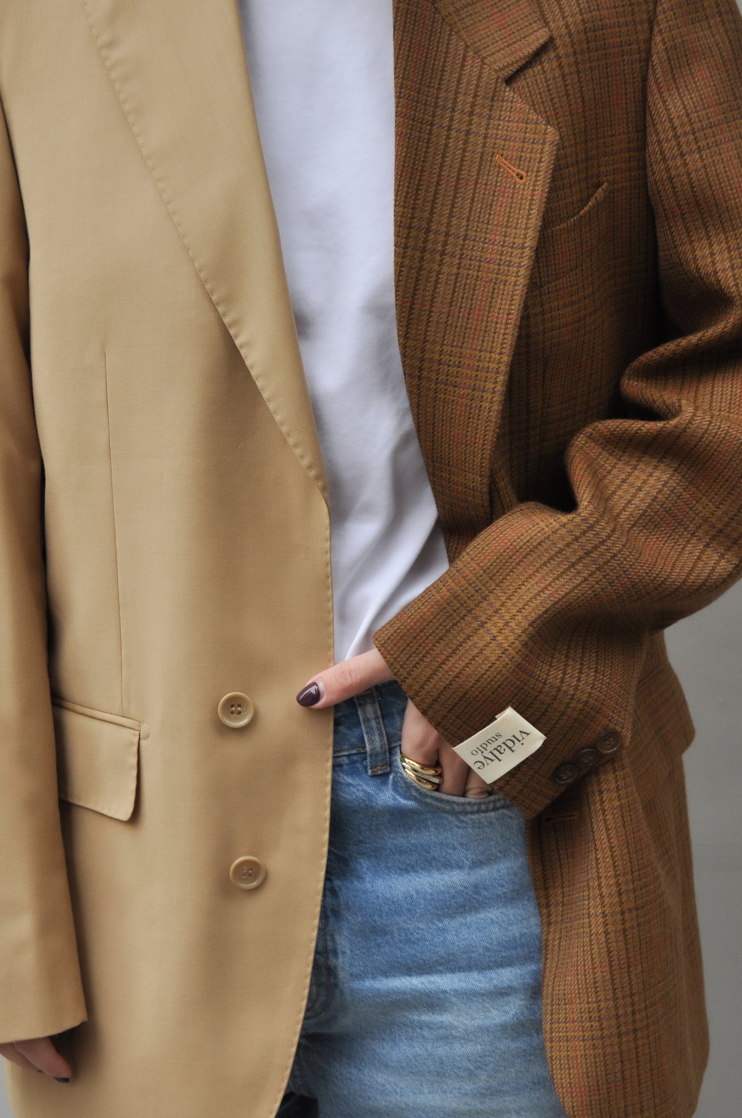 CONTRAST BLAZER 152 vidalyestudio