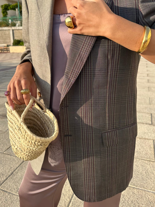 CONTRAST BLAZER 039 vidalyestudio