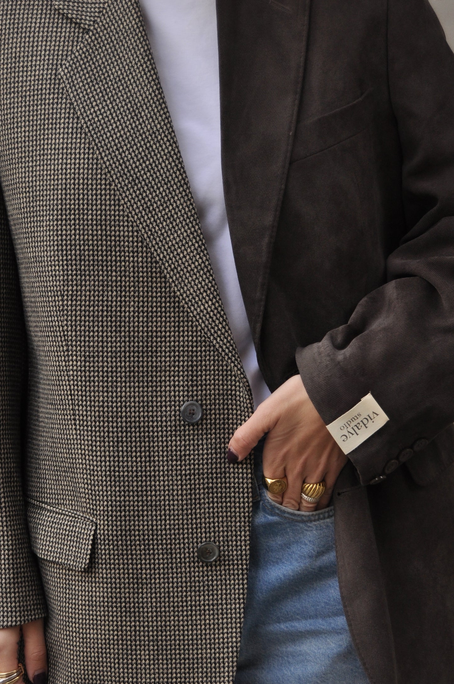 CONTRAST BLAZER 161 vidalyestudio
