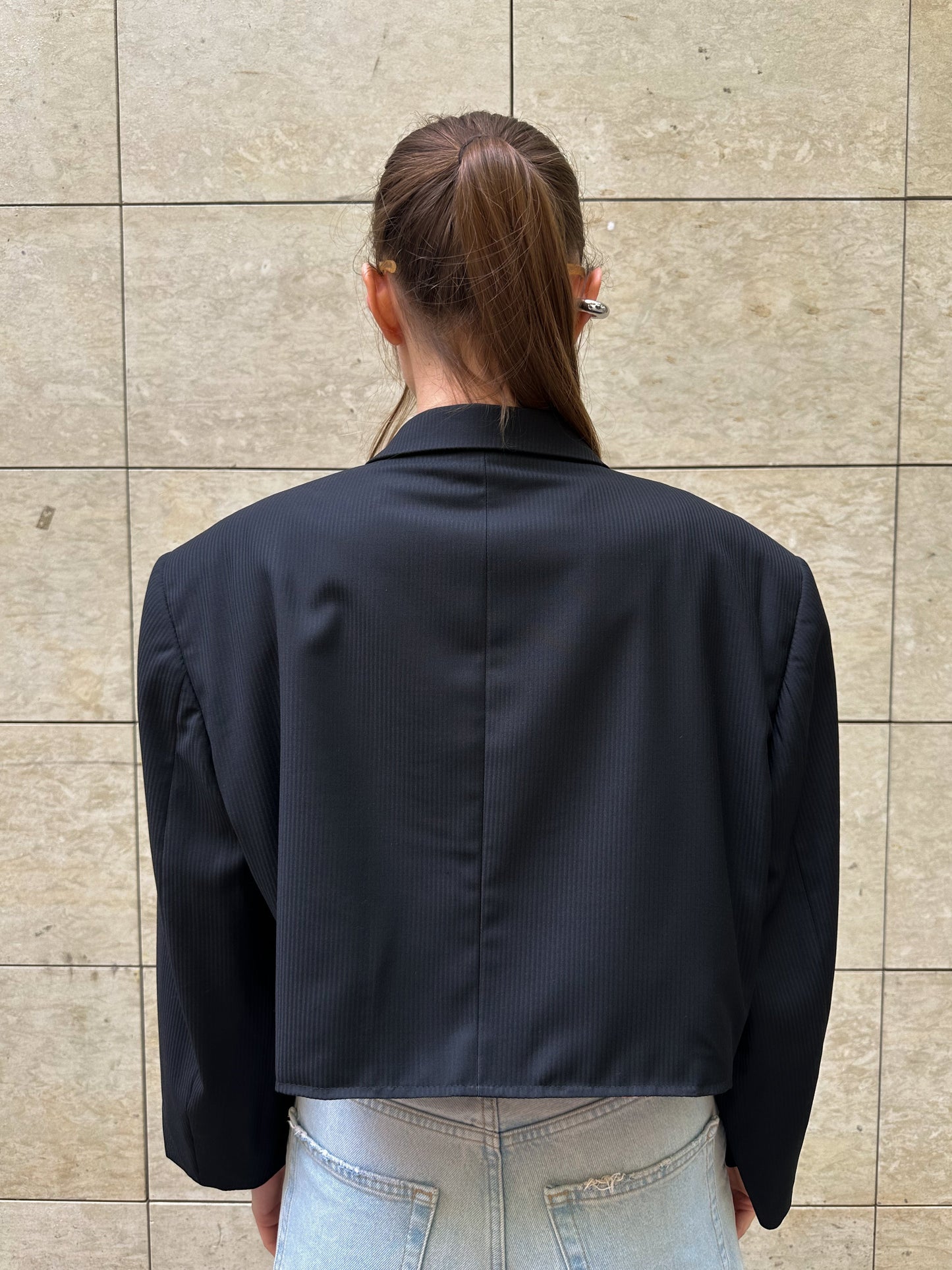 CROP BLAZER vidalyestudio