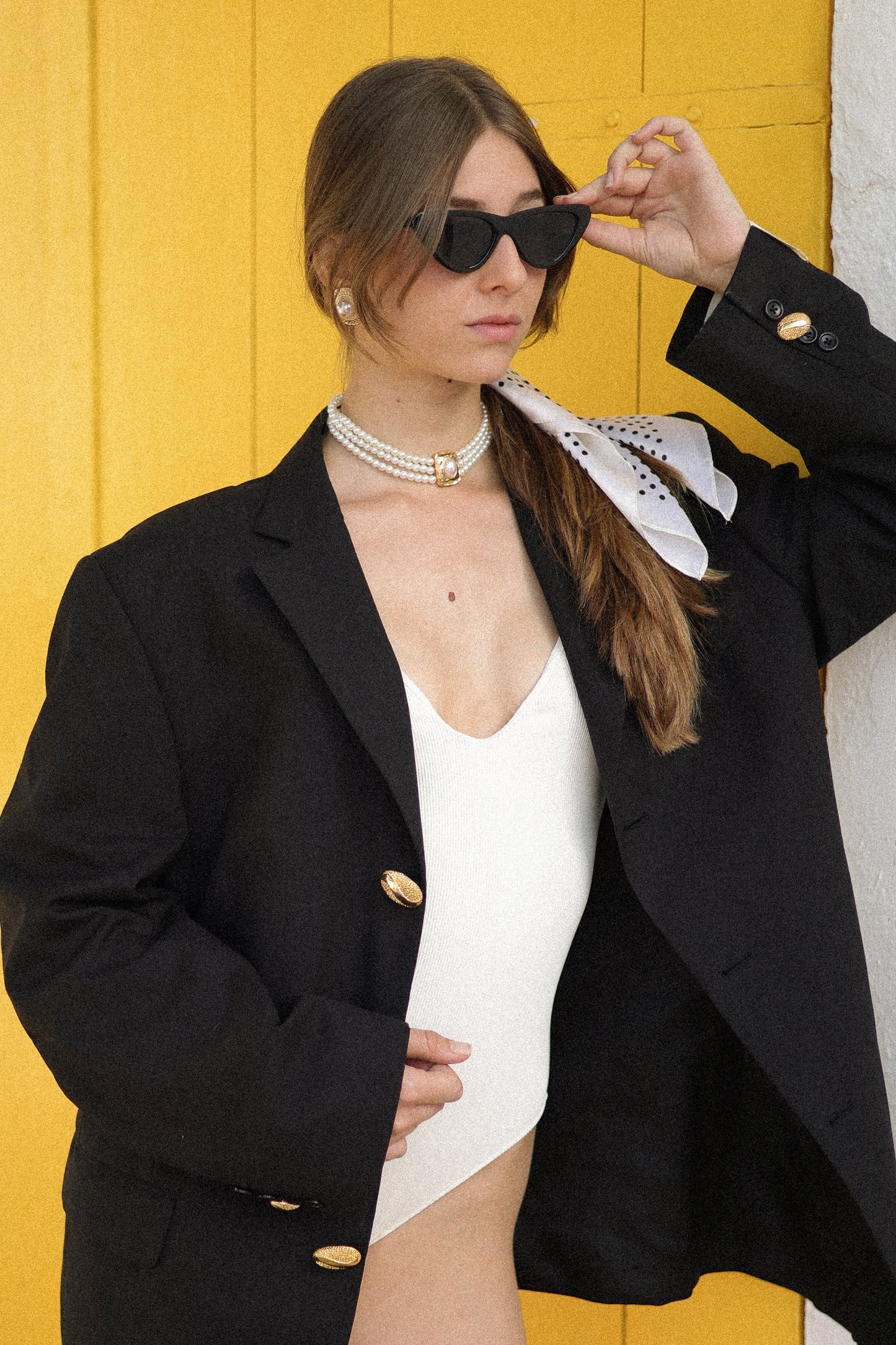 BLAZER JOYA NEGRO DIOR vidalyestudio