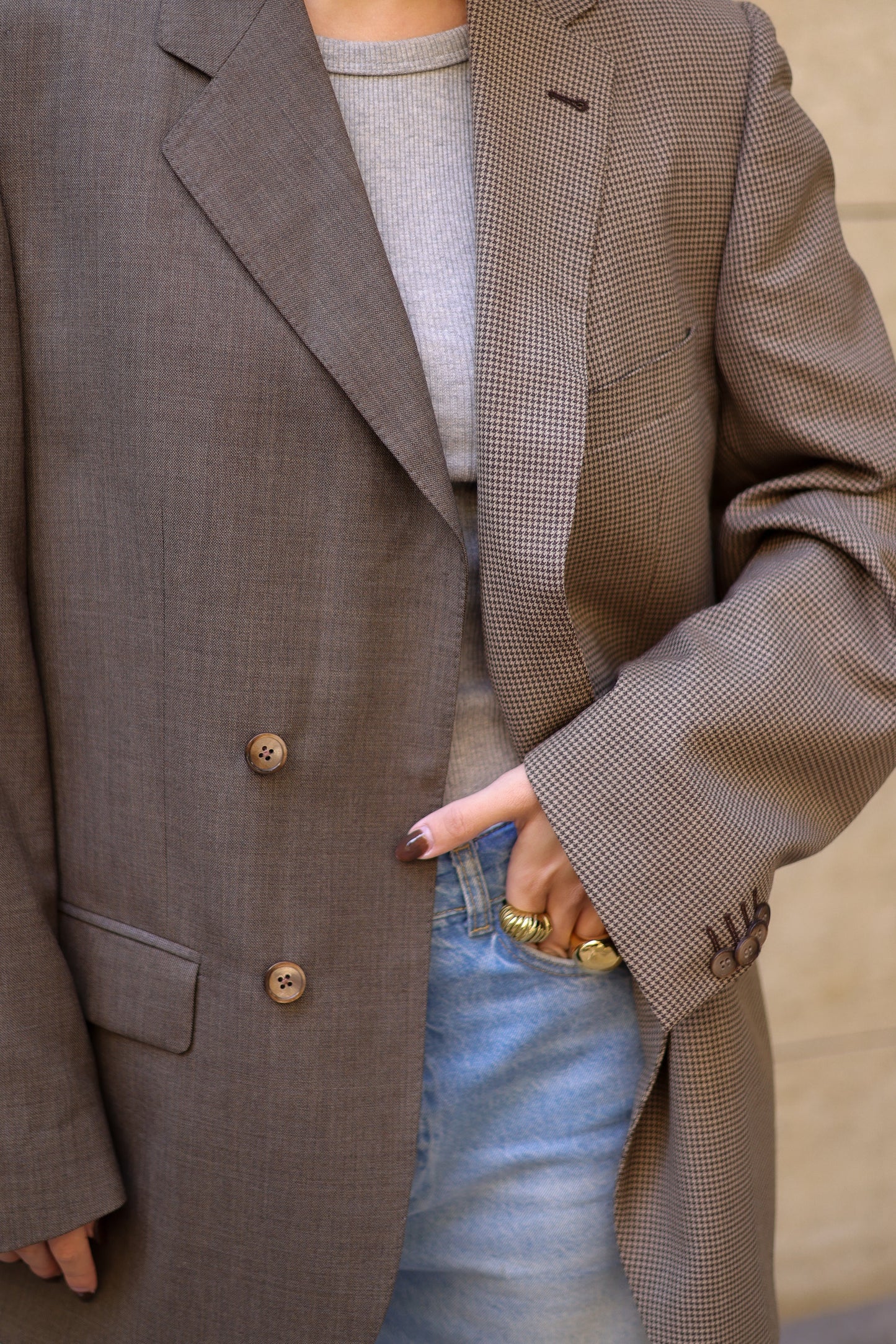 CONTRAST BLAZER 041 vidalyestudio