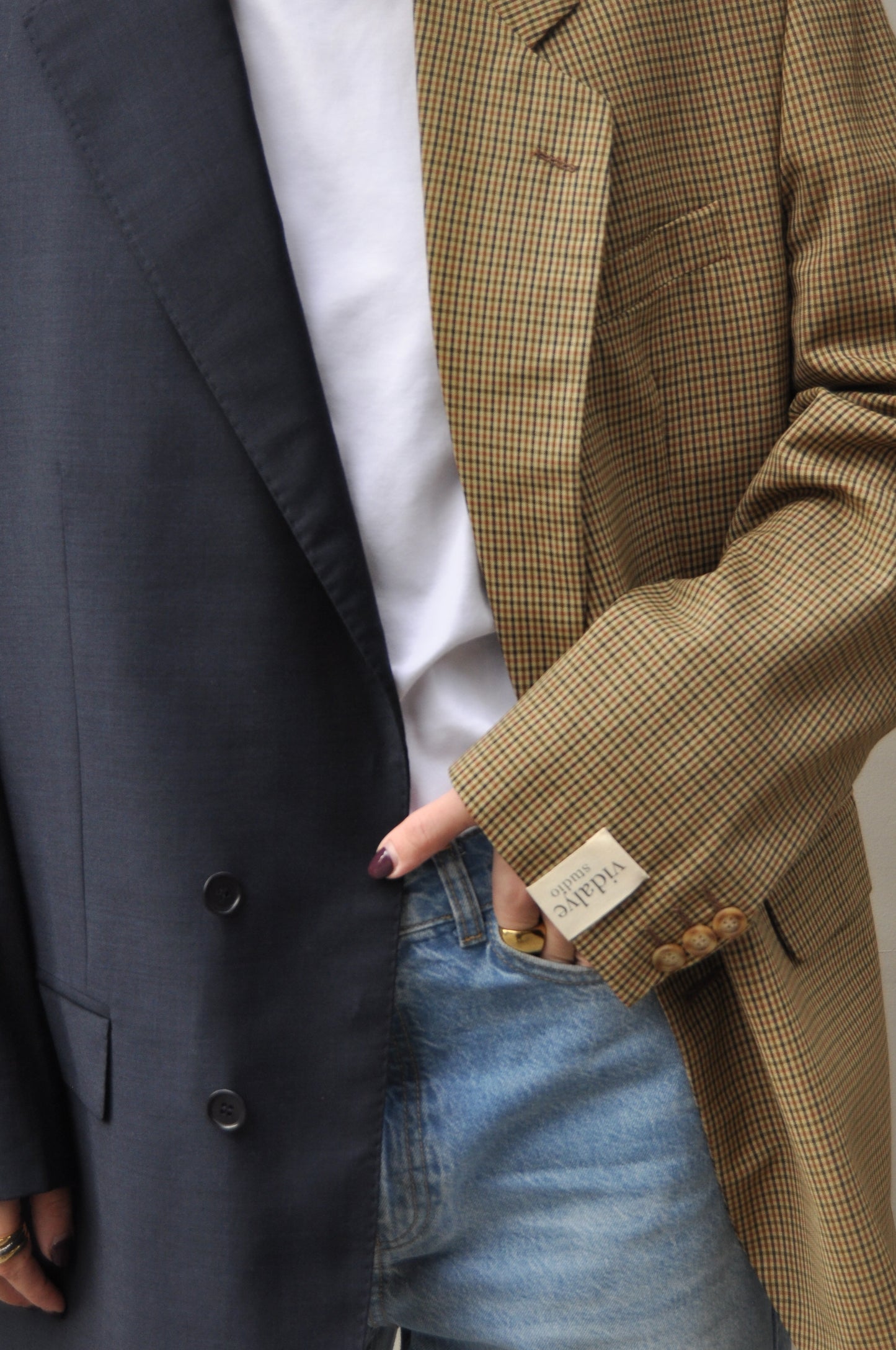 CONTRAST BLAZER 158 vidalyestudio