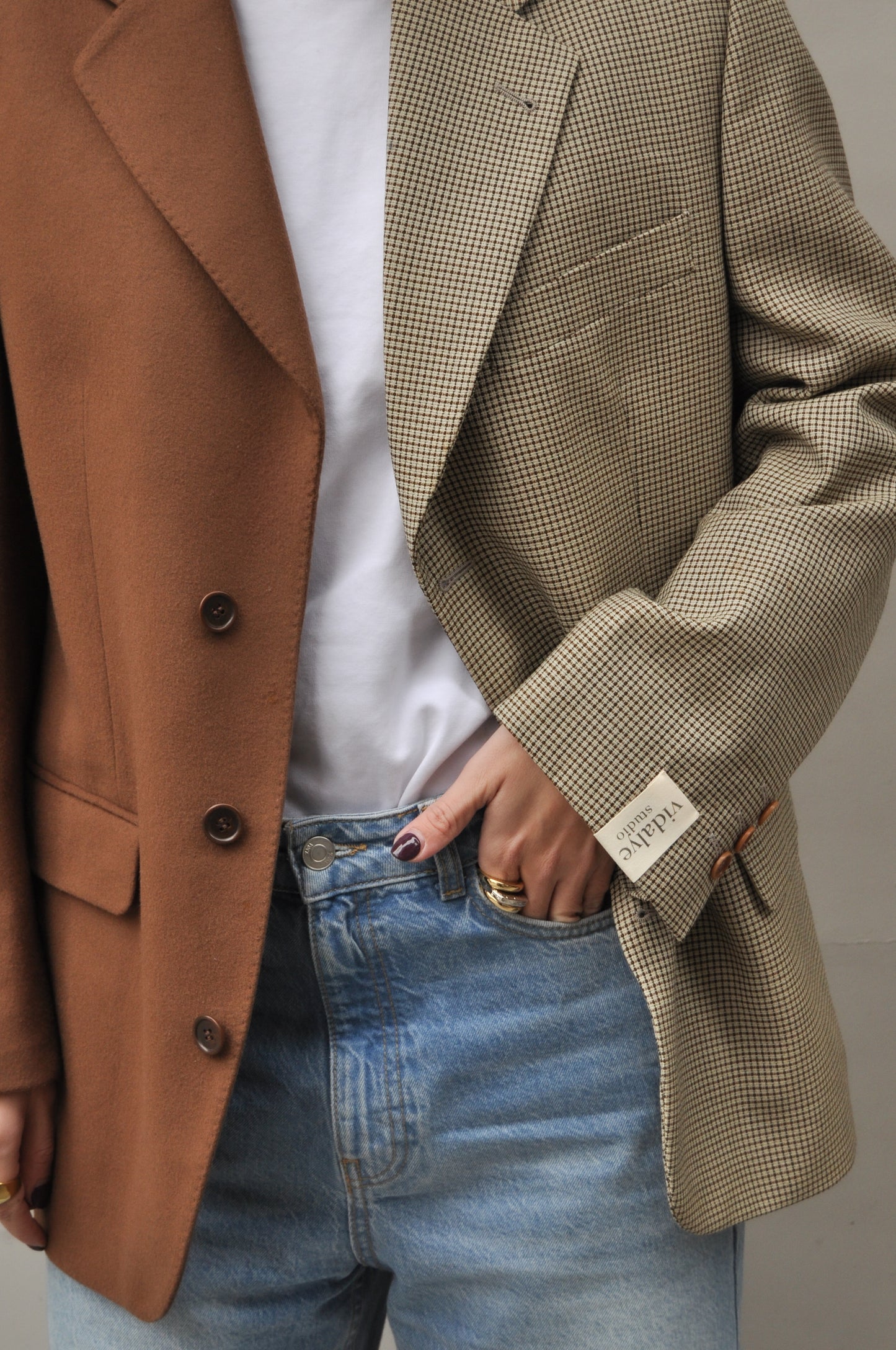 CONTRAST BLAZER 154 vidalyestudio