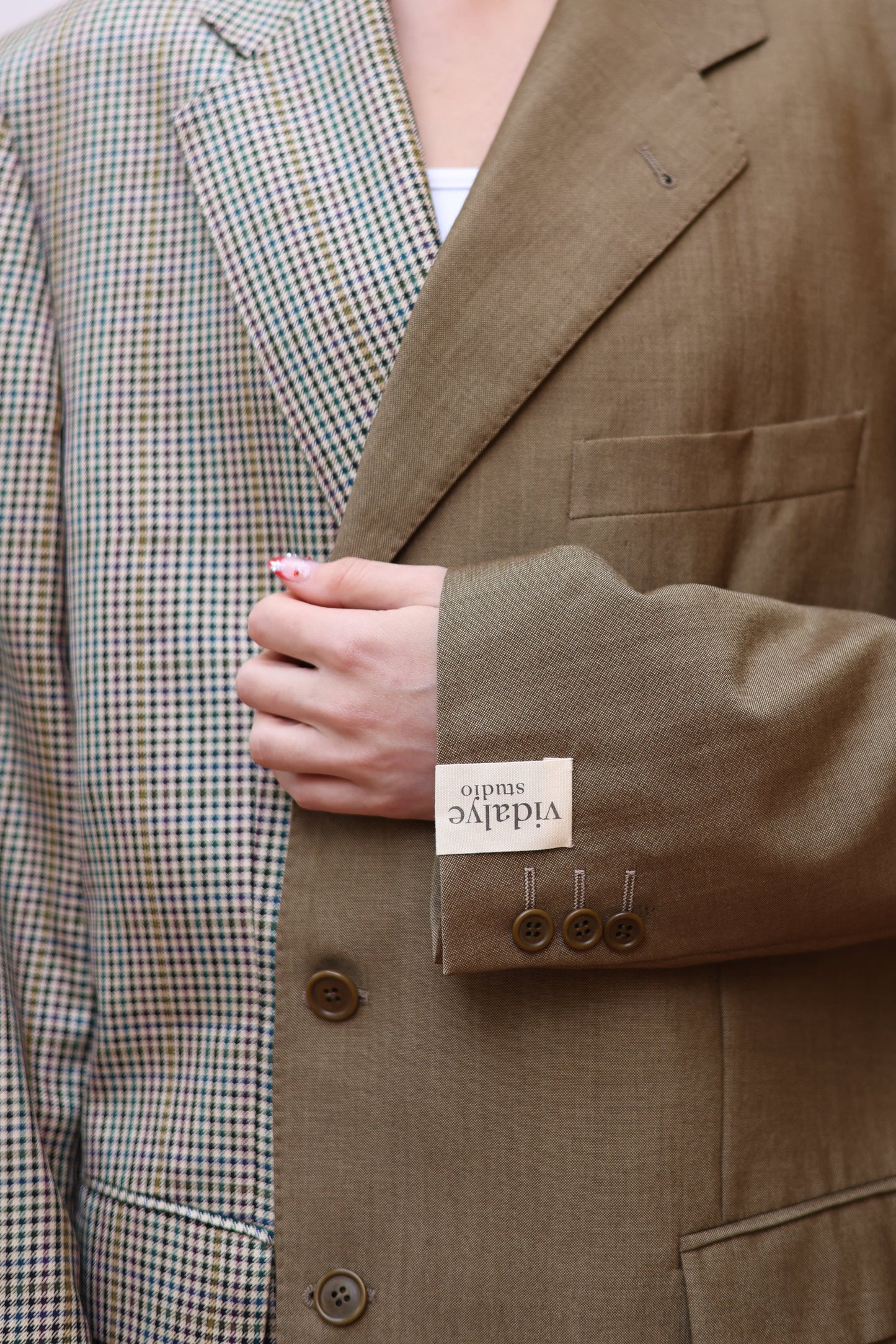 CONTRAST BLAZER 031 vidalyestudio