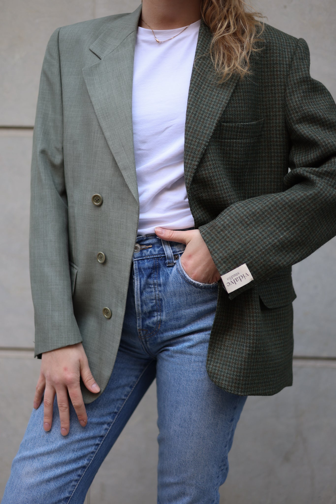 CONTRAST BLAZER 123 vidalyestudio