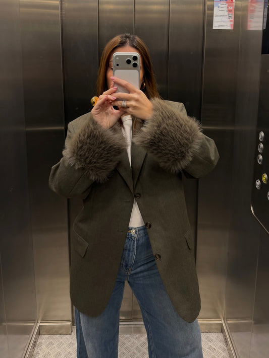 FUR BLAZER 03 vidalyestudio