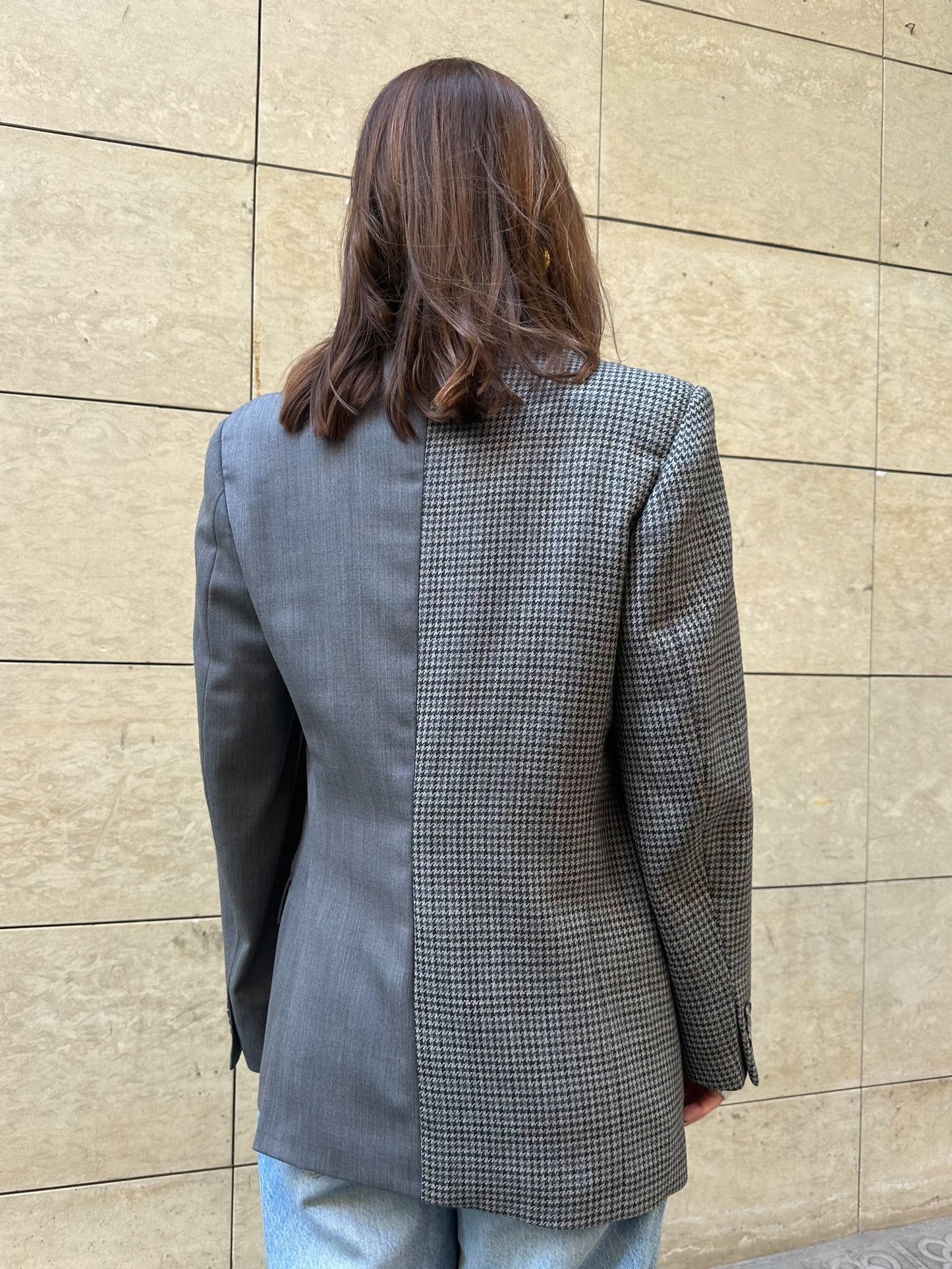CONTRAST BLAZER 048 vidalyestudio