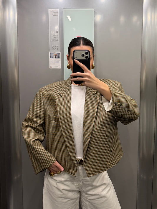 CROP GOLDEN BLAZER 016 vidalyestudio