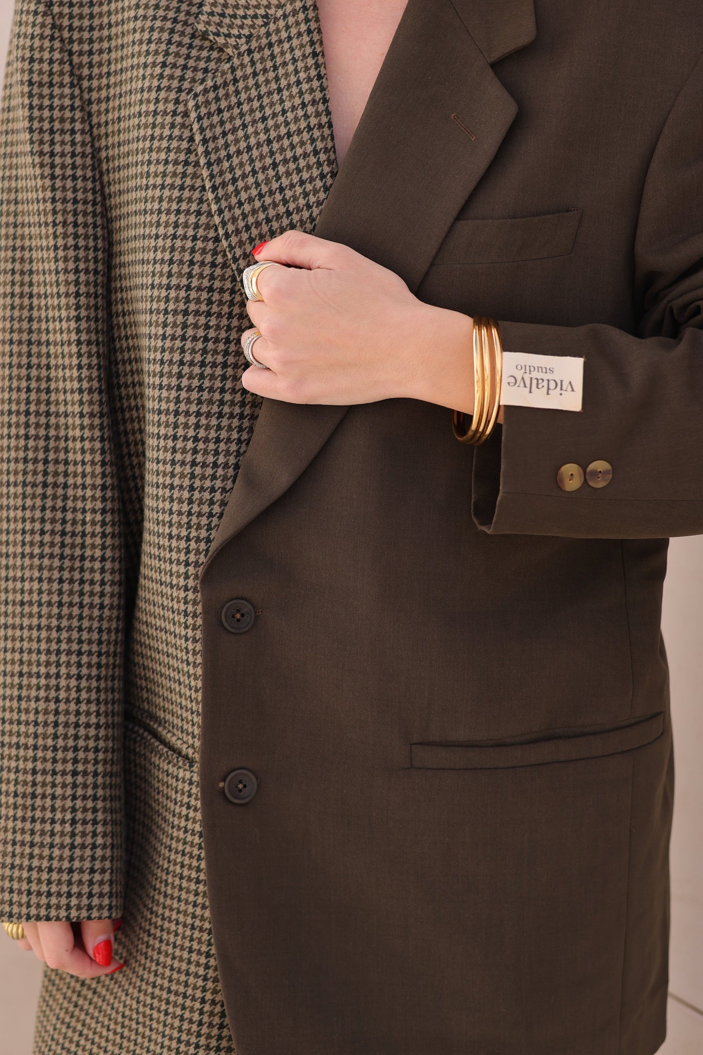CONTRAST BLAZER 002 vidalyestudio