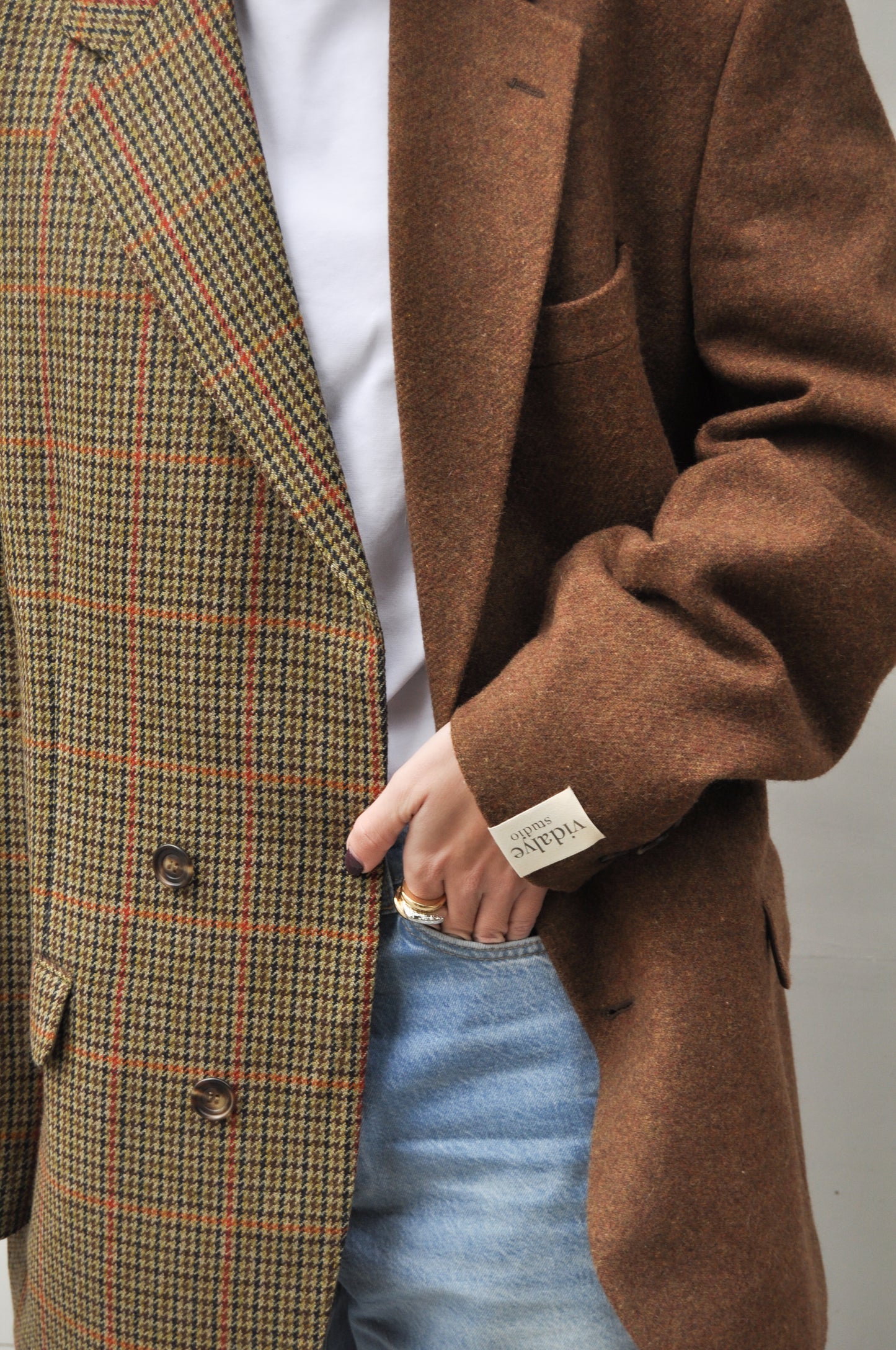 CONTRAST BLAZER 148 vidalyestudio