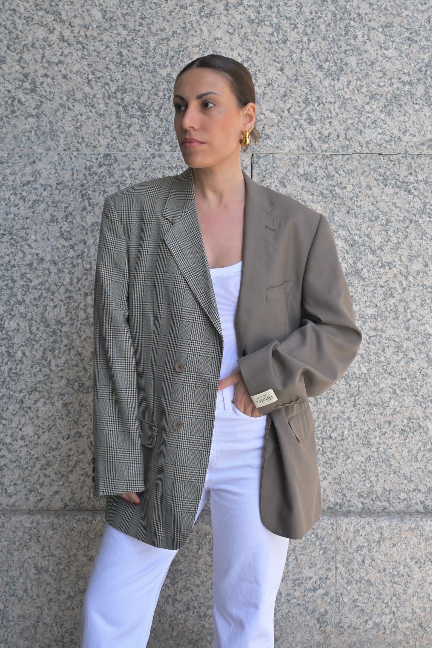 CONTRAST BLAZER 037 vidalyestudio