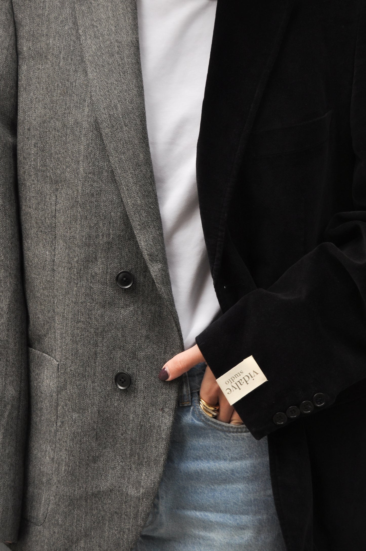 CONTRAST BLAZER 156 vidalyestudio