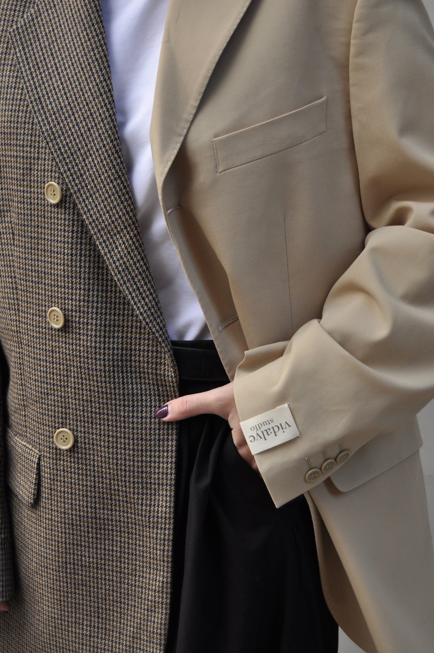 CONTRAST BLAZER 143 vidalyestudio