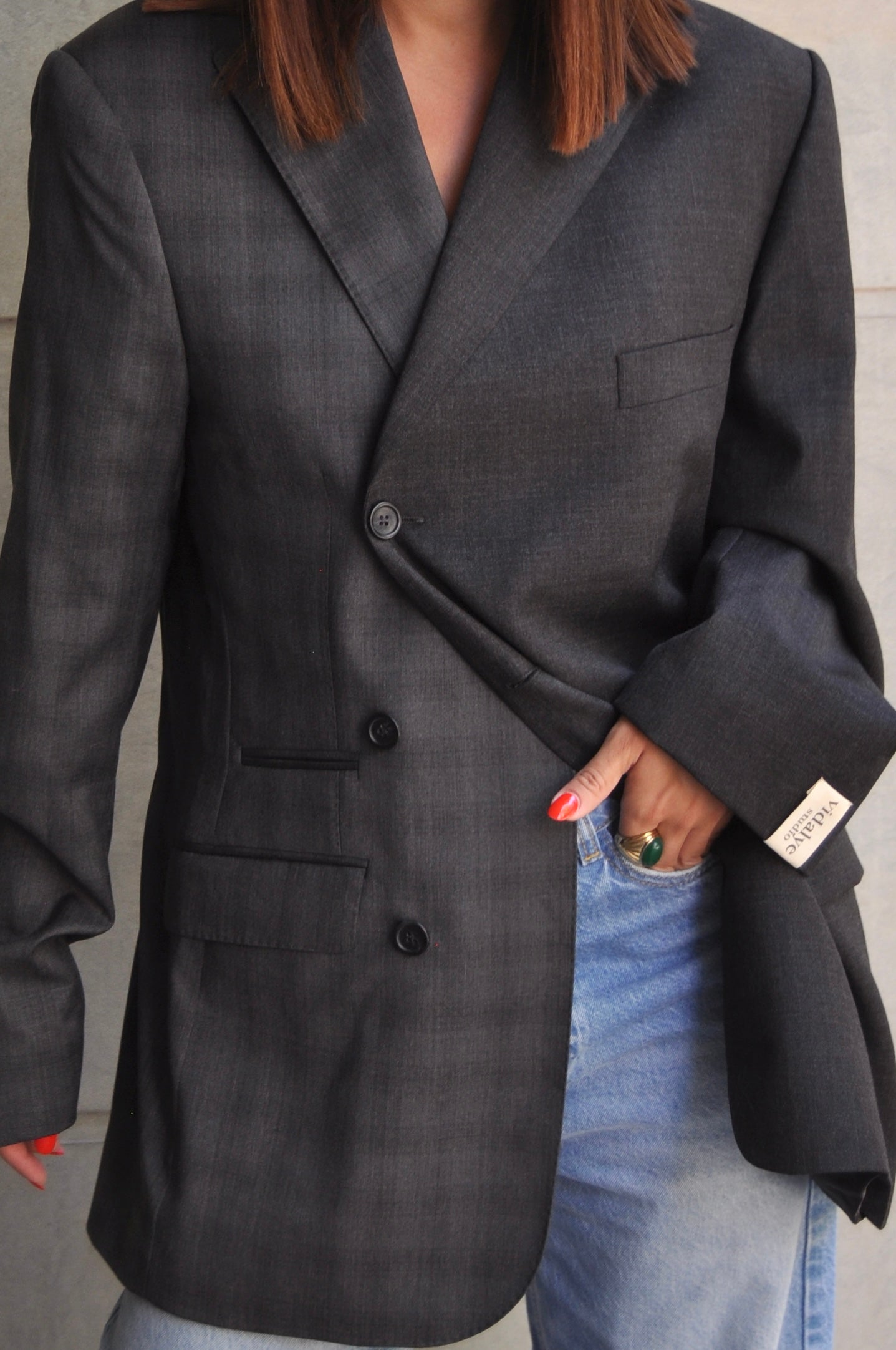 CONTRAST BLAZER 33