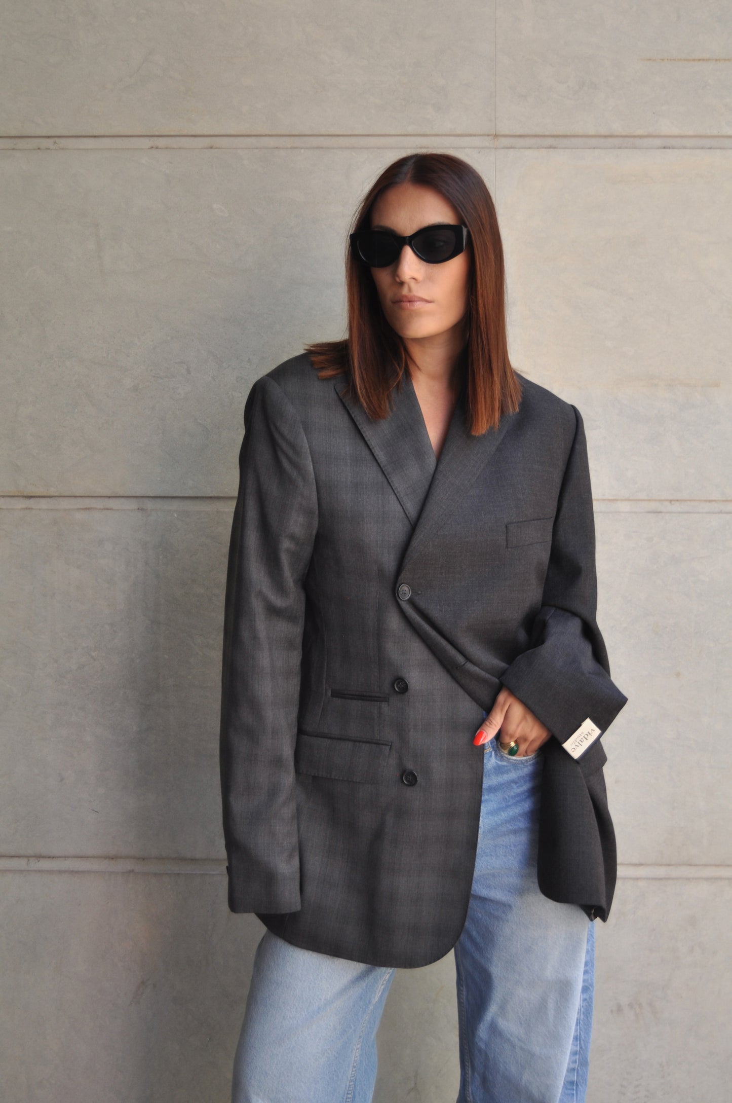 CONTRAST BLAZER 33
