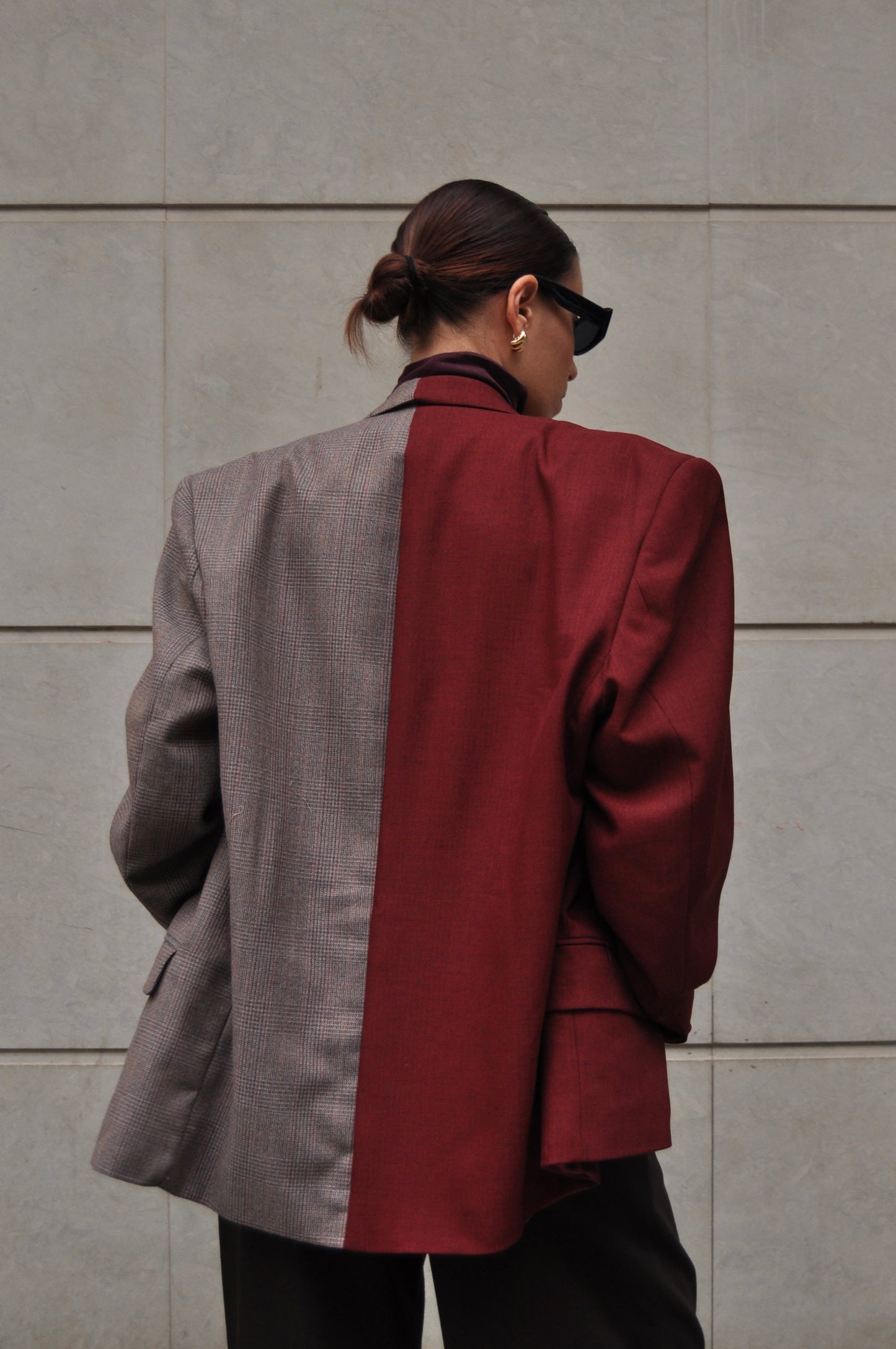 CONTRAST BLAZER 72