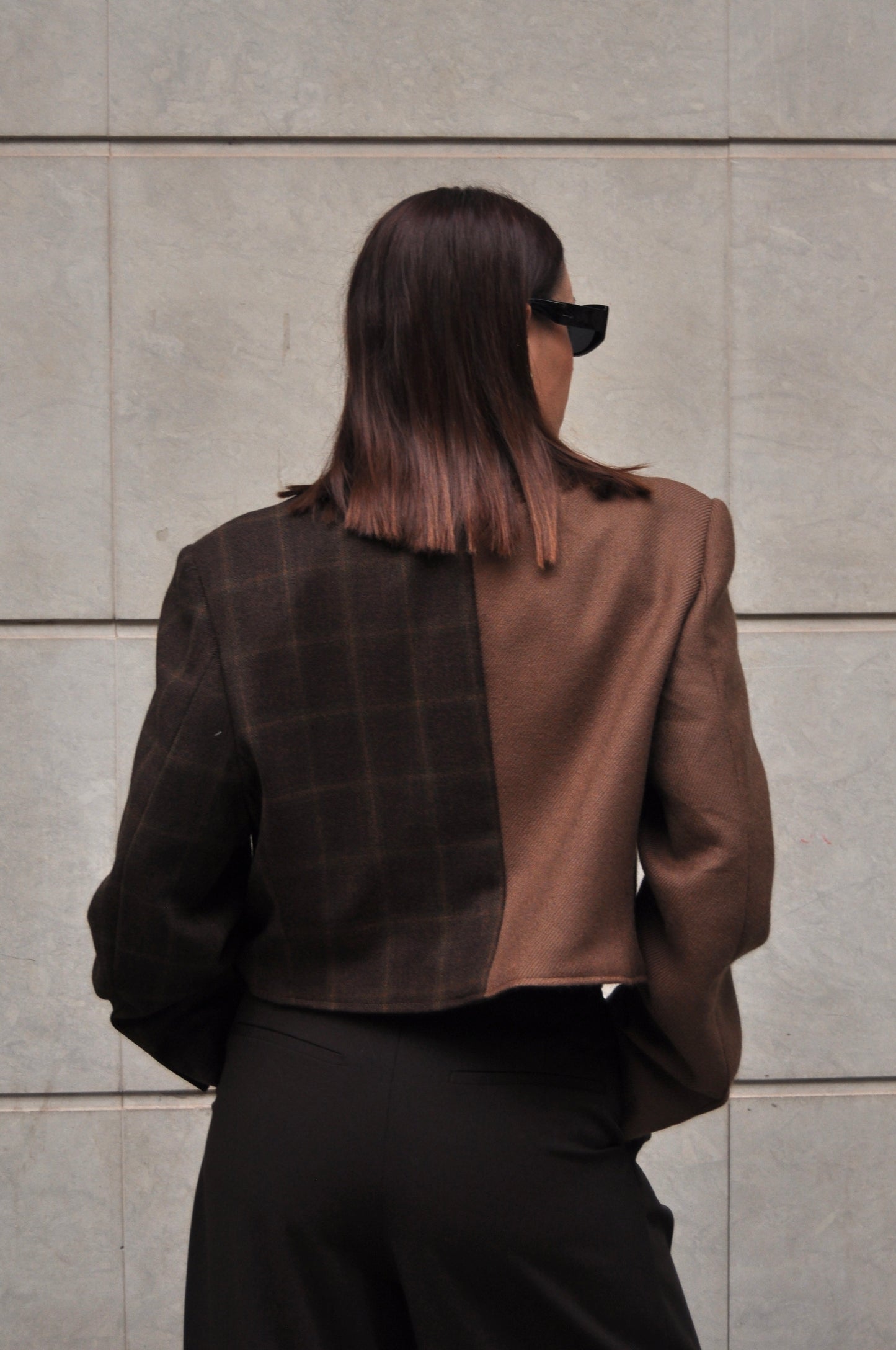 CROP CONTRAST BLAZER 04