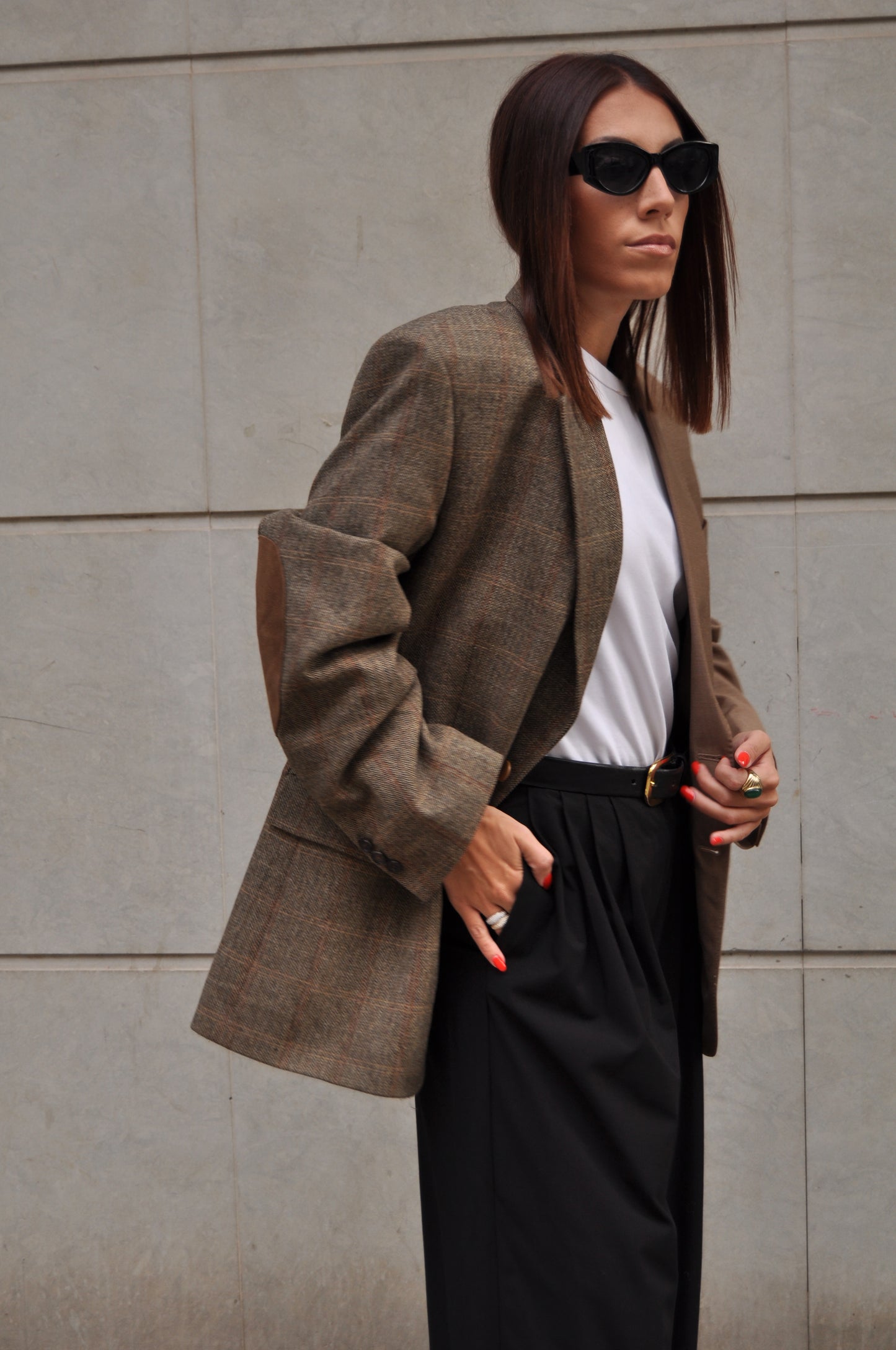 CONTRAST BLAZER 32